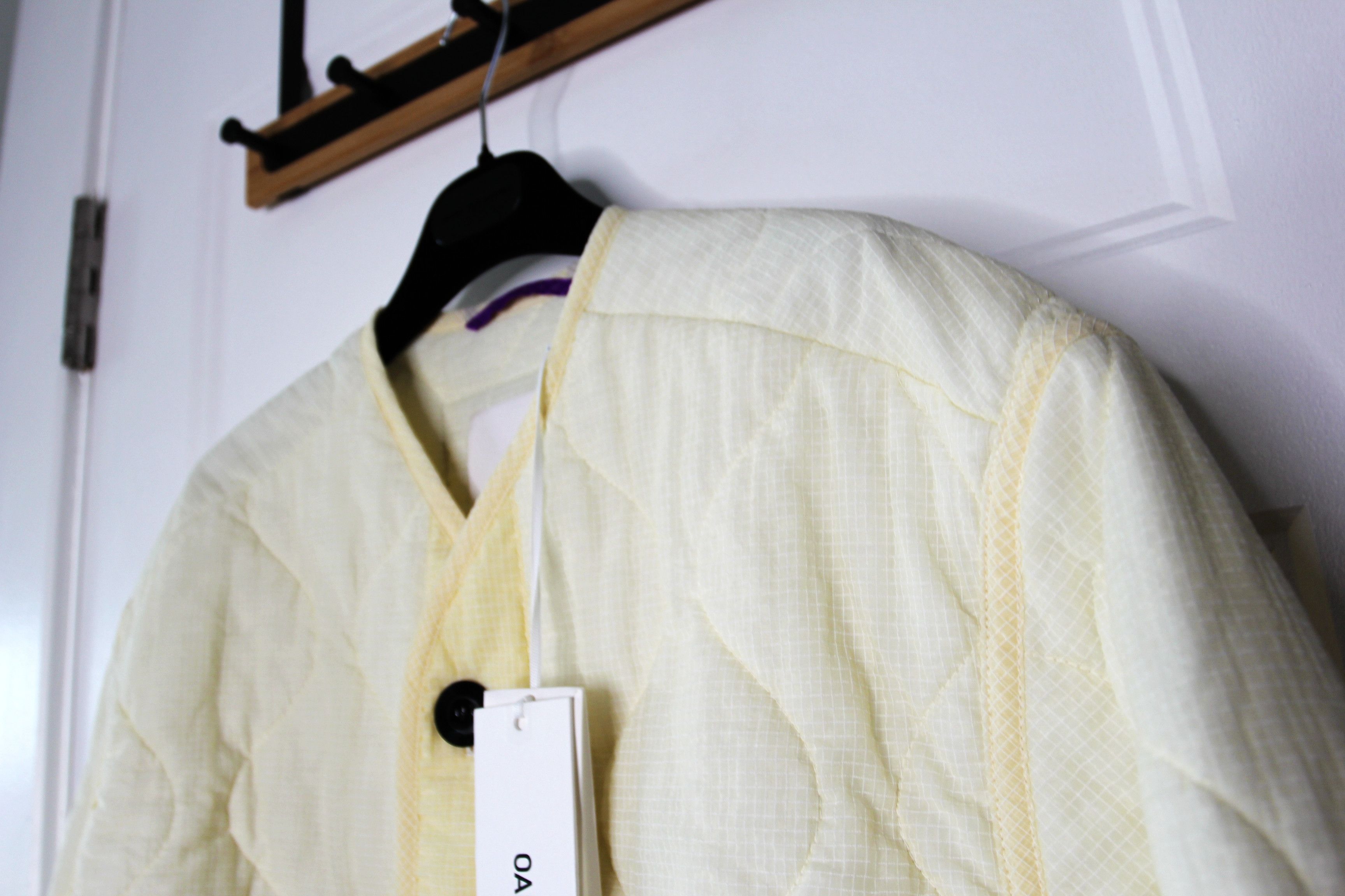 OAMC BNWT SS23 OAMC OFF-WHITE QUILTED JACKET S Size US S / EU 44-46 / 1 - 4 Thumbnail