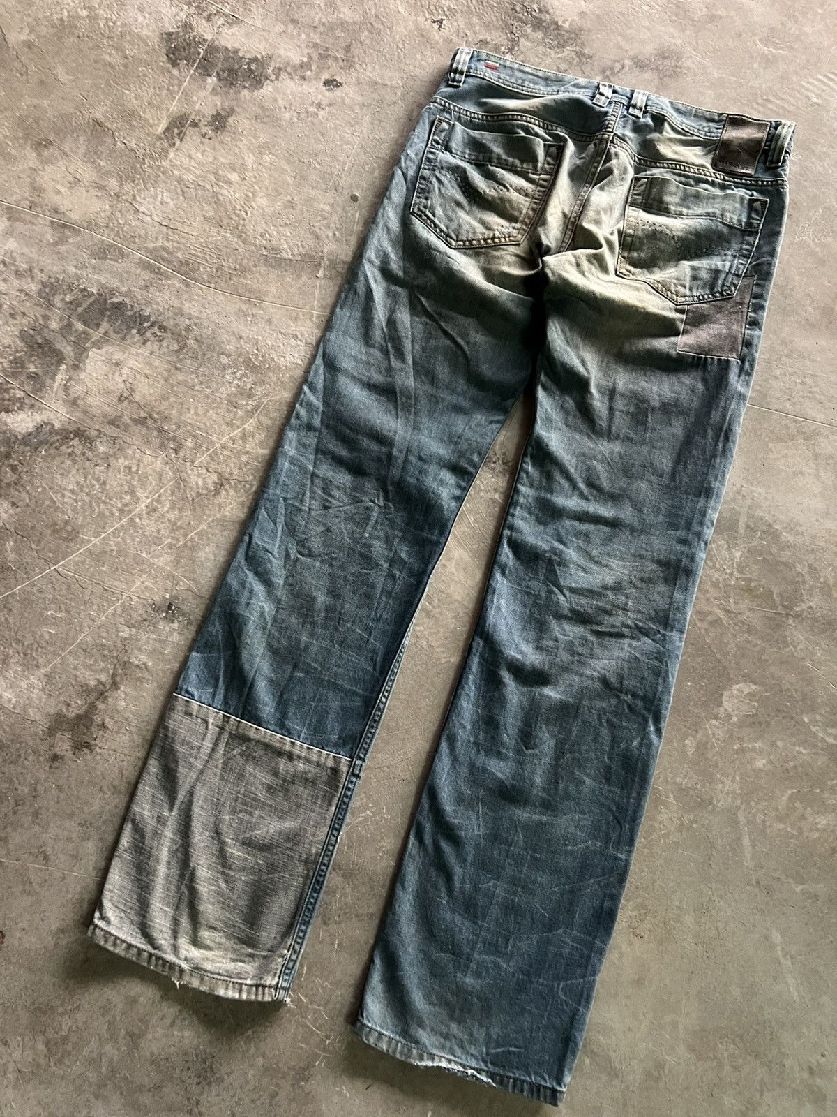 Diesel Diesel industries patchwork rusty stain dirty style jeans Size US 30 / EU 46 - 23 Thumbnail