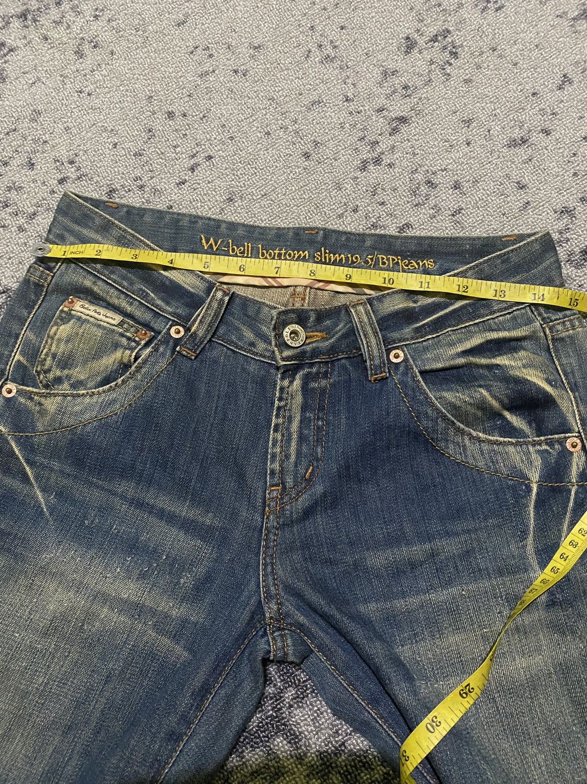 Hysteric Glamour × If Six Was Nine × Japanese Brand Y2k Bean pole ifsixwasnine bootcut jeans Size US 29 - 8 Thumbnail