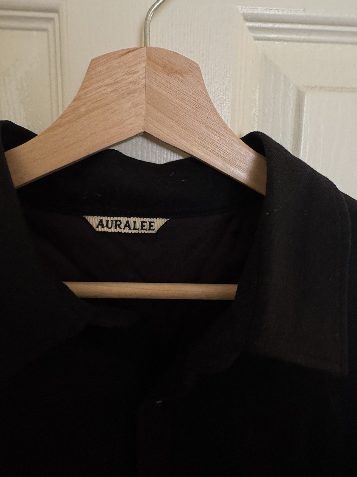 Auralee Auralee Superlight Wool Shirt in Black Size US XL / EU 56 / 4 - 3 Thumbnail