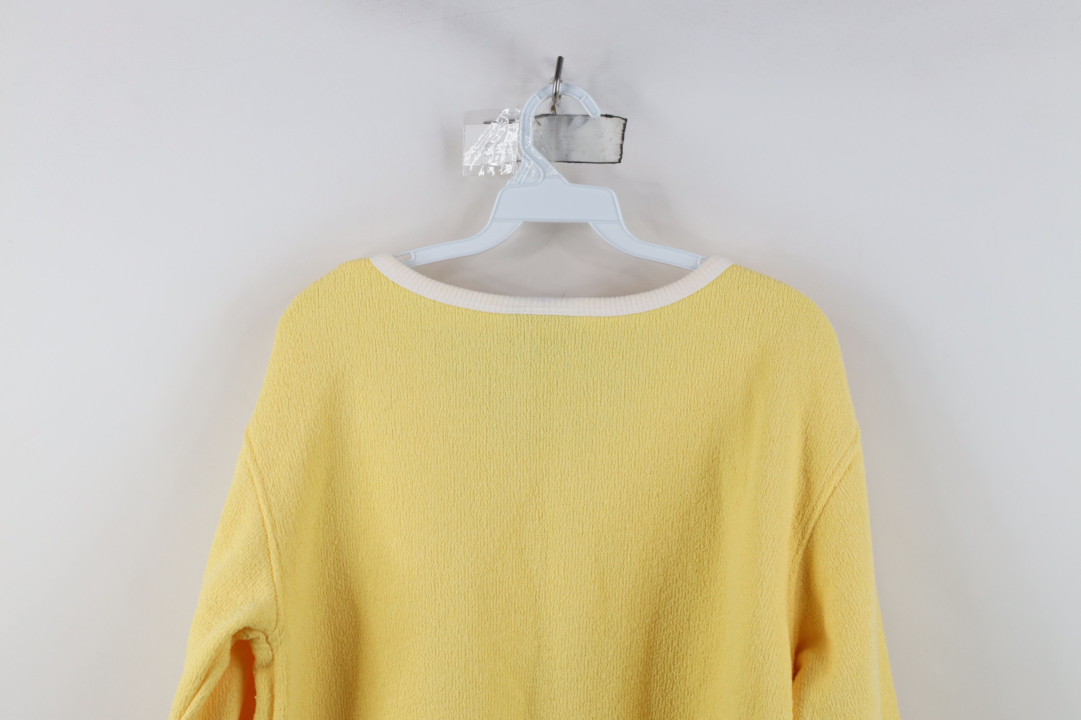 Vintage Vintage 90s Streetwear Banks Terry Cloth Sweatshirt USA Size L / US 10 / IT 46 - 11 Thumbnail
