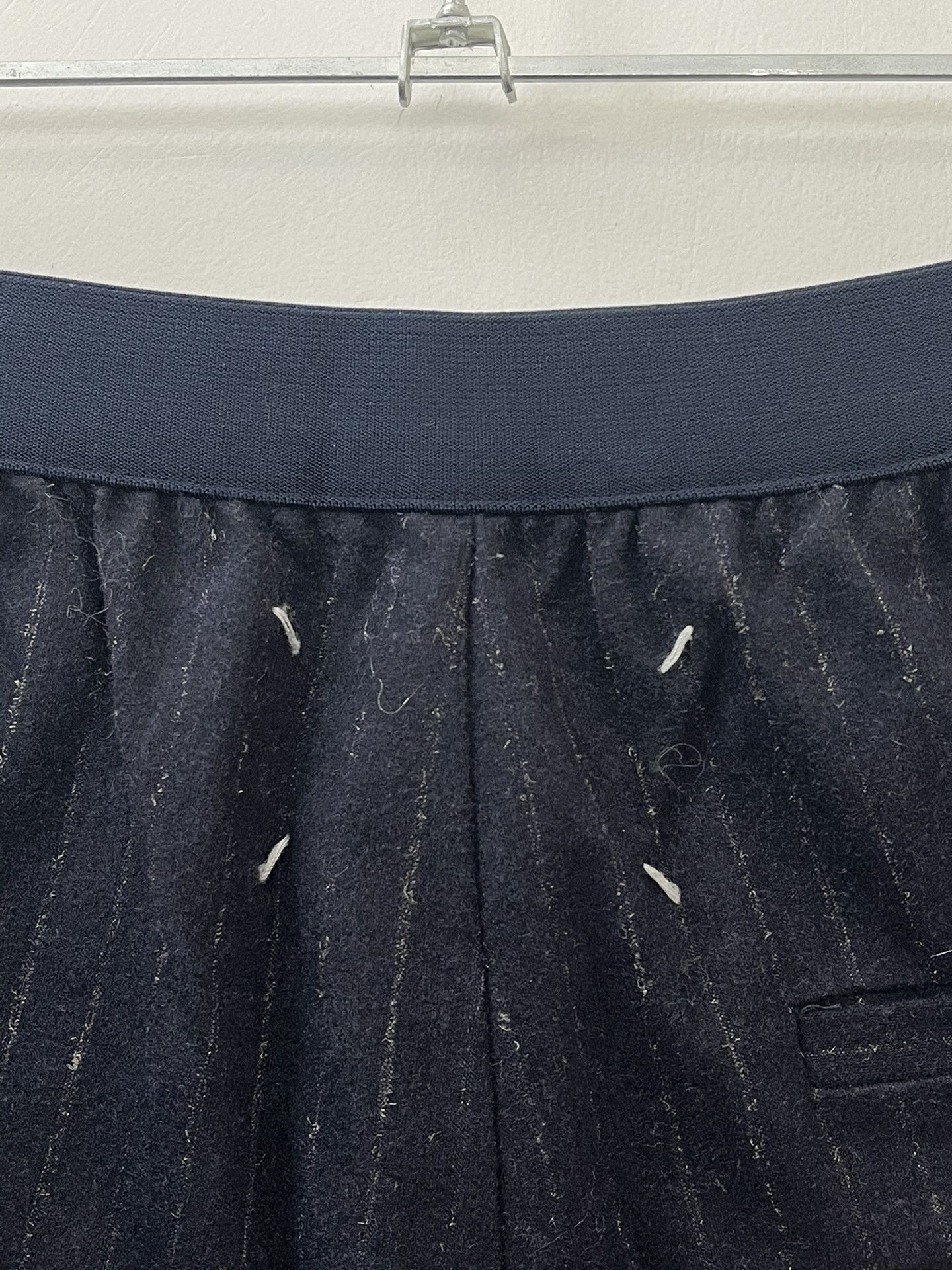 Maison Margiela Maison Margiela 15ss gold thread wool trousers 2501-Nextarr Size US 26 / EU 42 - 1 Thumbnail