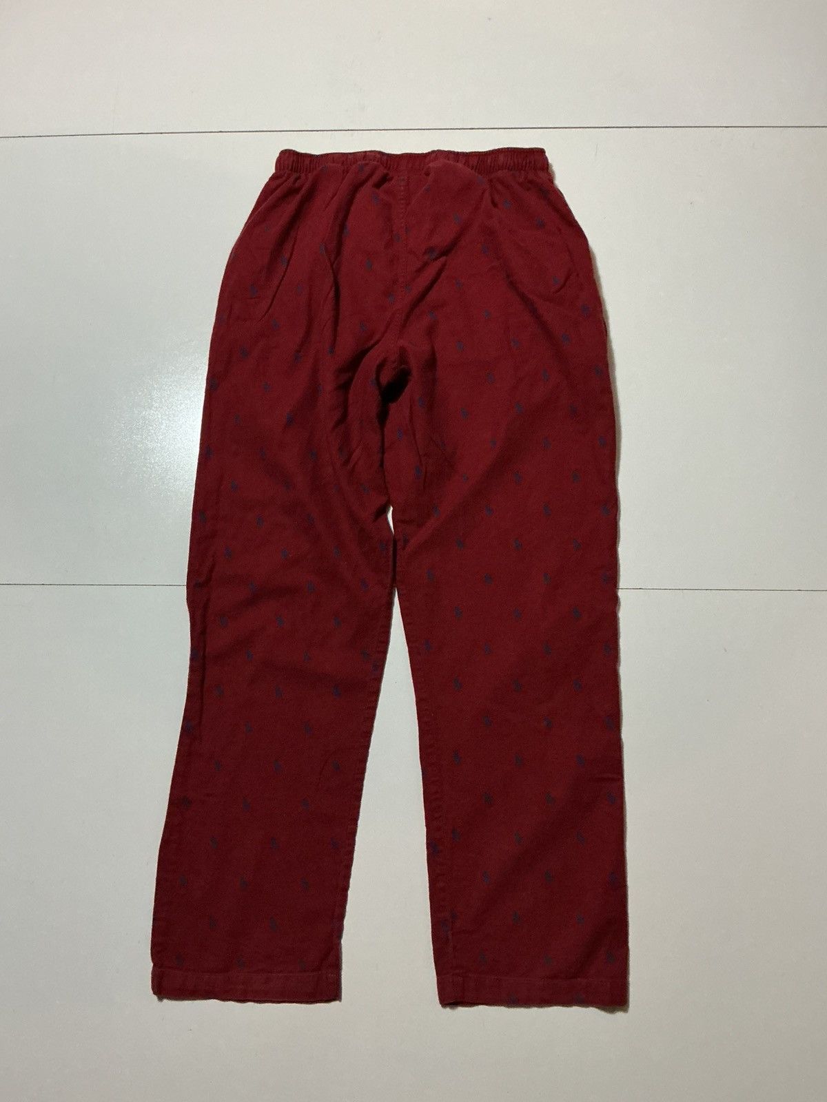 Polo Ralph Lauren Polo Ralph Lauren Dry Goods Pony Player Logo Pajama Pants Size US 34 / EU 50 - 3 Thumbnail