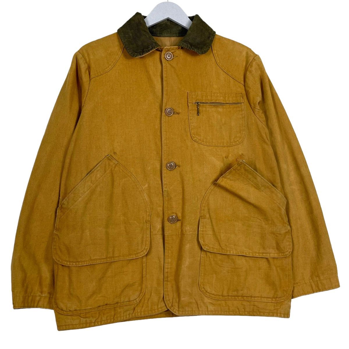 L.L. Bean × The Workers Club × Vintage 💥LL BEAN HUNTING DUCK CANVAS CHORE VINTAGE JACKET Size US L / EU 52-54 / 3 - 3 Thumbnail