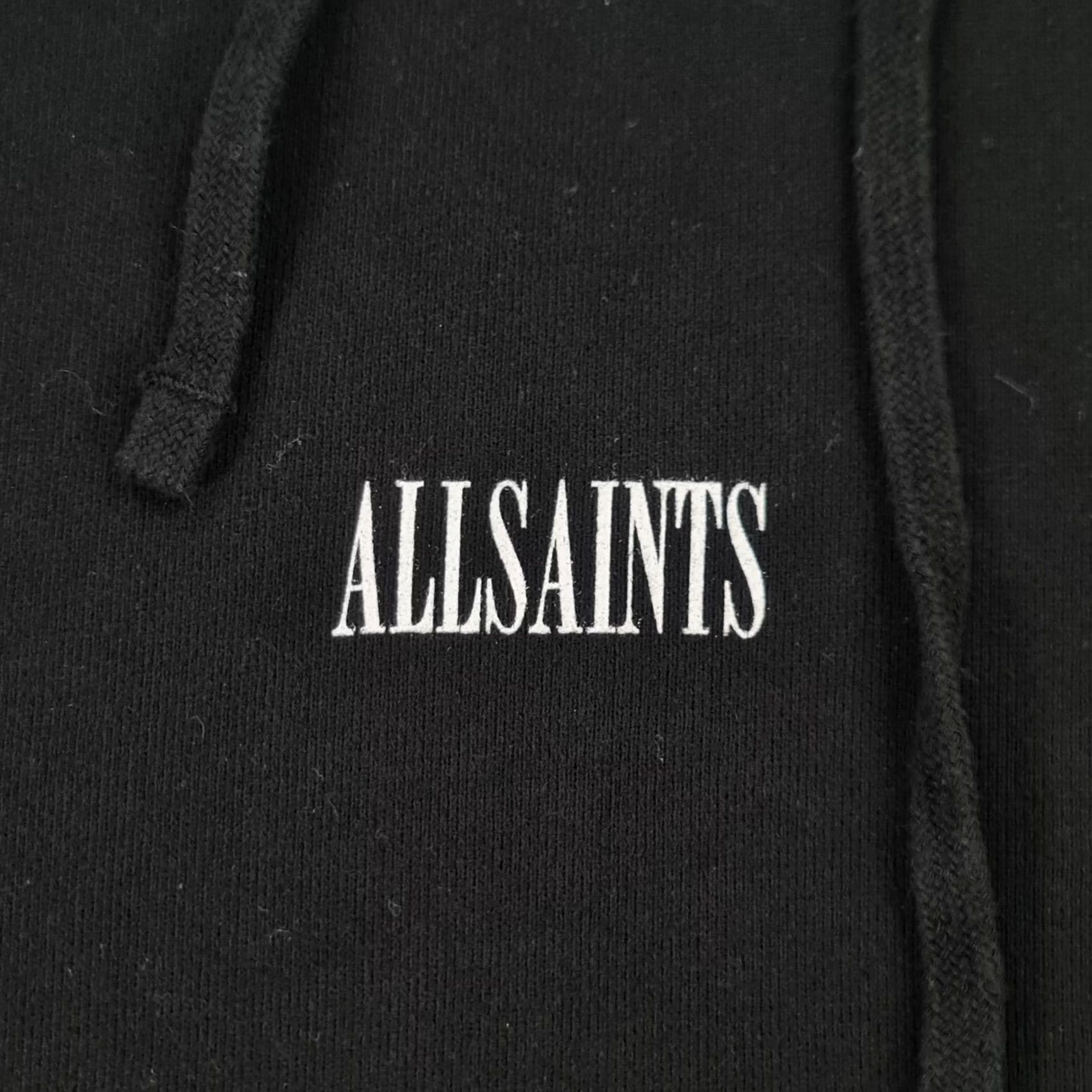 Allsaints AllSaints Hoodie Mens S Black State OTH Pullover Cotton Size US S / EU 44-46 / 1 - 4 Thumbnail