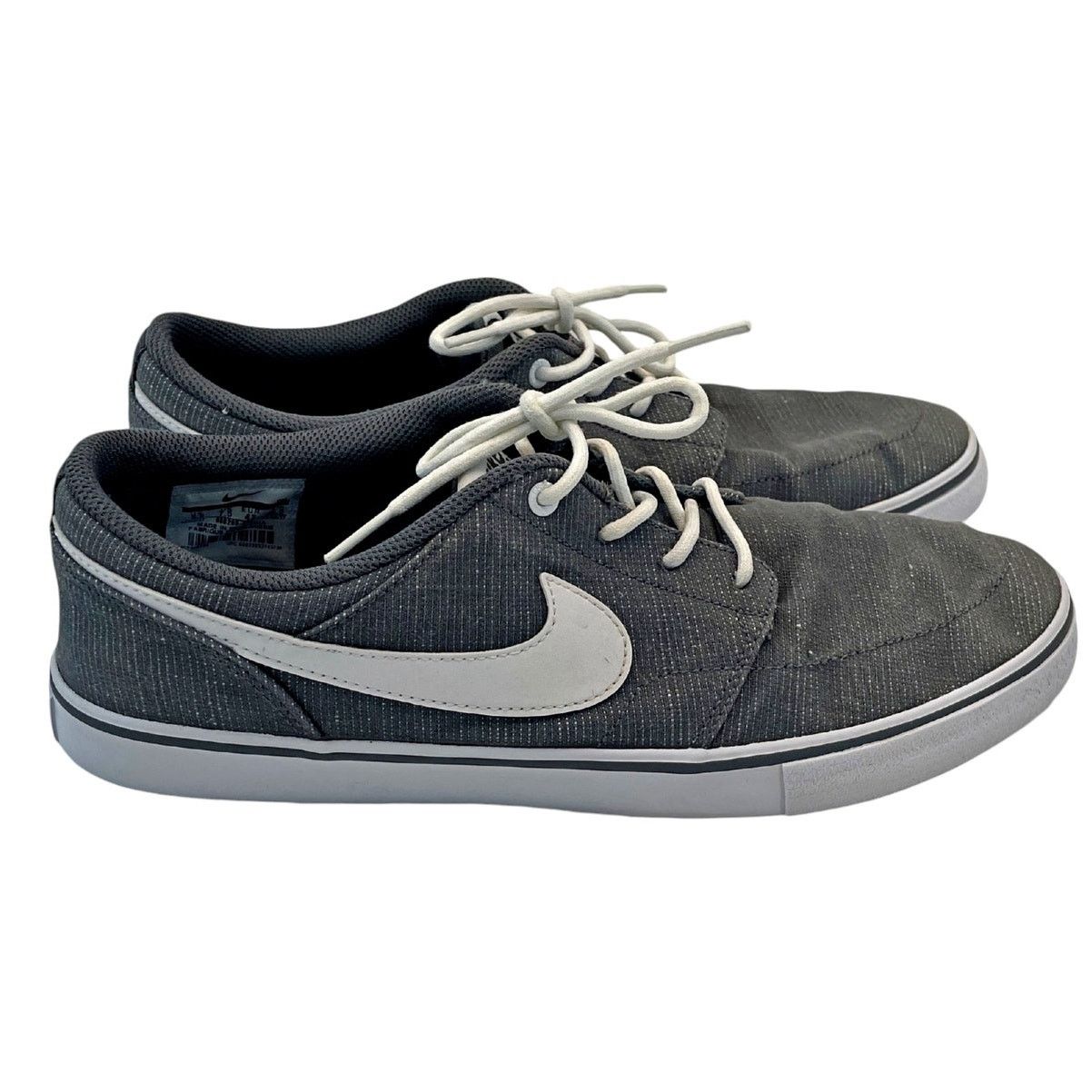 Nike Nike Canvas Solarsoft Portmore II Skate Sneakers 880269-010 Size US 8.5 / EU 41-42 - 3 Thumbnail
