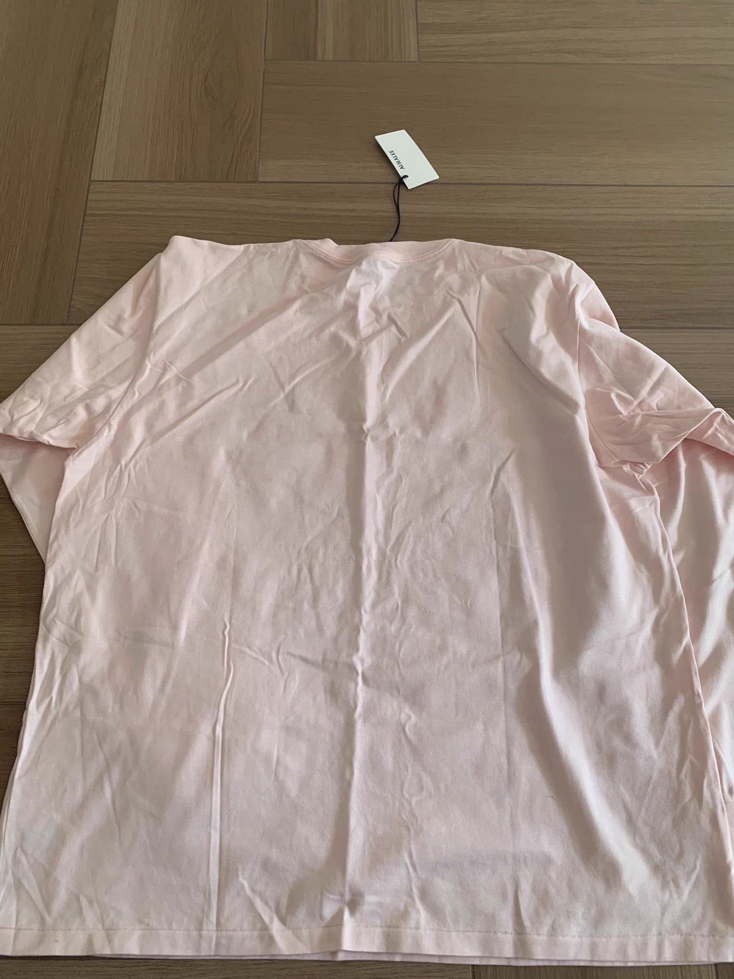 Auralee AURALEE LUSTER PLAITING Japan Pima LS Tee Pink Size US XXL / EU 58 / 5 - 2 Thumbnail