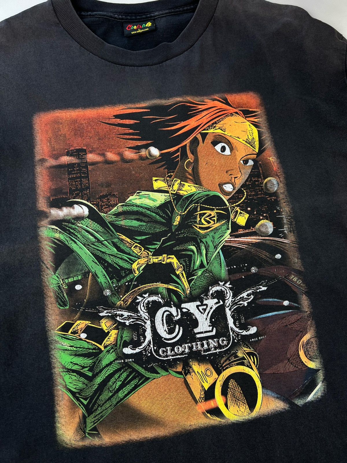 Japanese Brand × Vintage Crazy vintage y2k sleeve long sleeve shirt hoodie rap tee Size US L / EU 52-54 / 3 - 3 Thumbnail