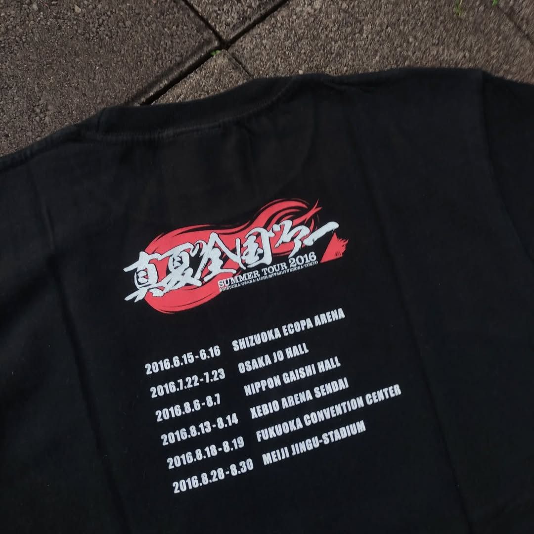 Band Tees Nogizaka46 Summer Tour 2016 Tee Size US M / EU 48-50 / 2 - 3 Thumbnail