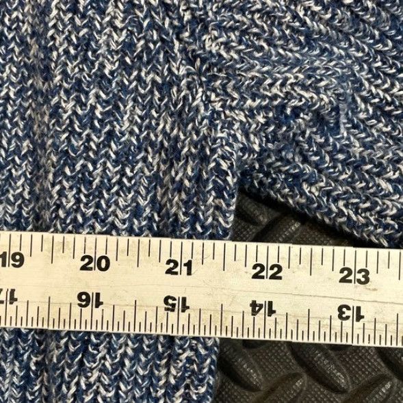Lands' End Lands' End Drifter Blue Heather Knit Pullover Crew Neck Sweater Men's XL Size US XL / EU 56 / 4 - 6 Thumbnail