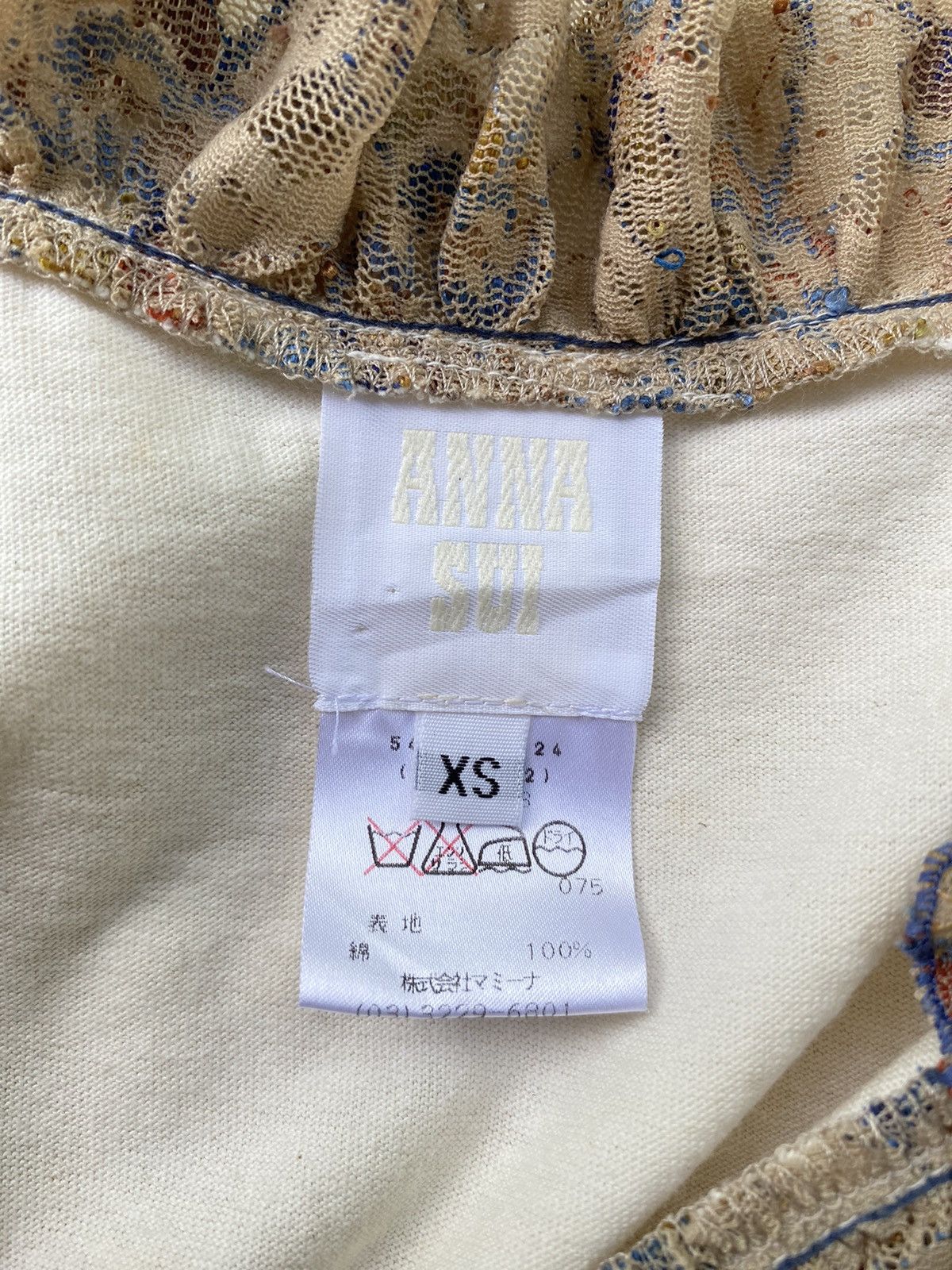 Anna Sui Anna Sui Y2K blouse Size XS / US 0-2 / IT 36-38 - 9 Thumbnail
