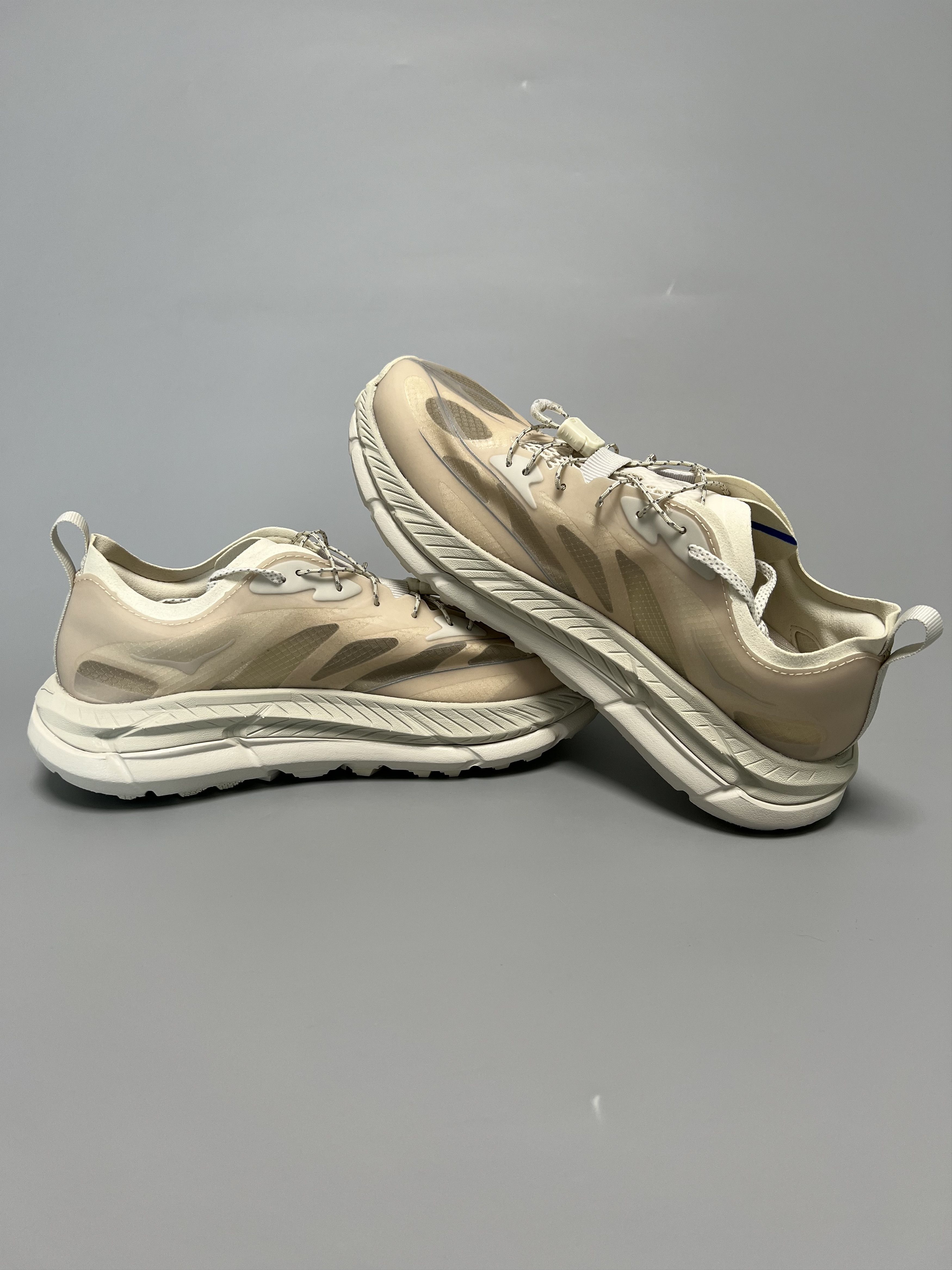 Hoka × Satisfy Hoka x Satisfy Mafate Speed 4 Lite Bone Trail Running Shoes Size US 7 / IT 37 - 5 Thumbnail