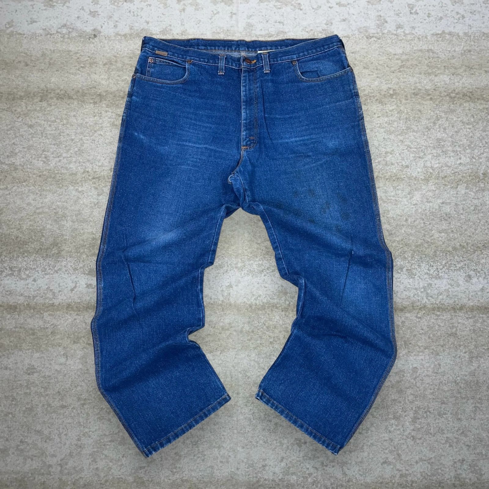 Dickies Vintage 90s Dickies Jeans 42x32 Relaxed Fit Dark Wash Denim Size US 42 / EU 58 - 2 Thumbnail