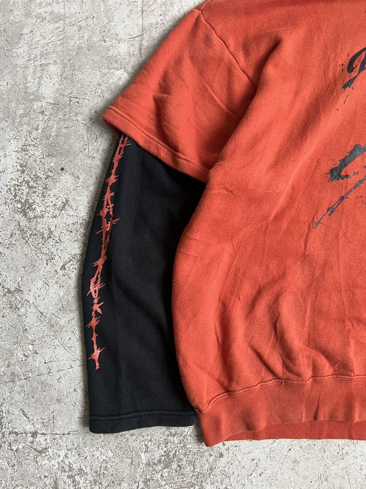 Japanese Brand Y2k Amore pure Hoodie 2 Layer Size US M / EU 48-50 / 2 - 5 Thumbnail