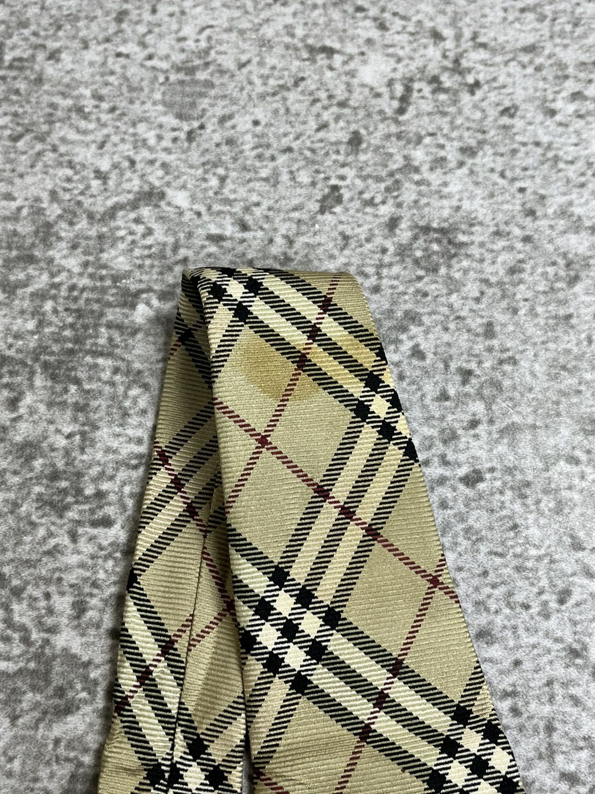 Burberry Burberry Nova Check Silk Tie Size ONE SIZE - 4 Thumbnail