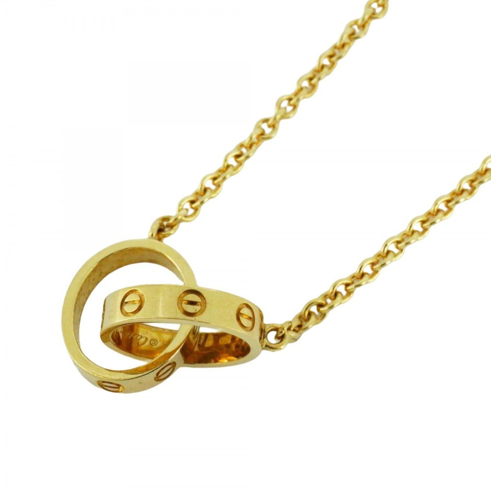 Cartier Necklace Baby Love K18YG Yellow Gold Ladies Necklaces