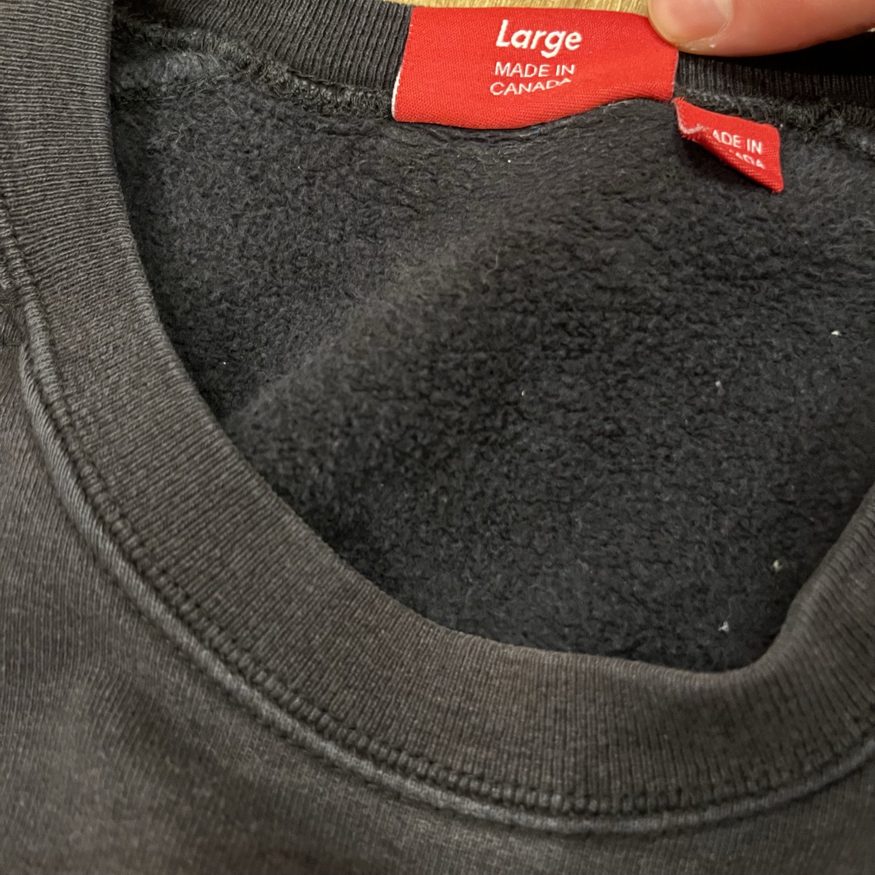 Supreme Supreme Insert Logo Crewneck Size US L / EU 52-54 / 3 - 5 Thumbnail