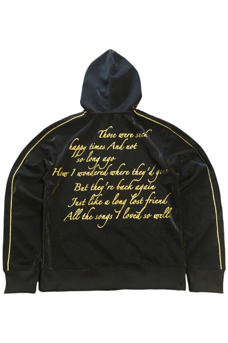 Japanese Brand BATSU STUDIO POEM ZIP HOODIE Size US M / EU 48-50 / 2 - 2 Thumbnail