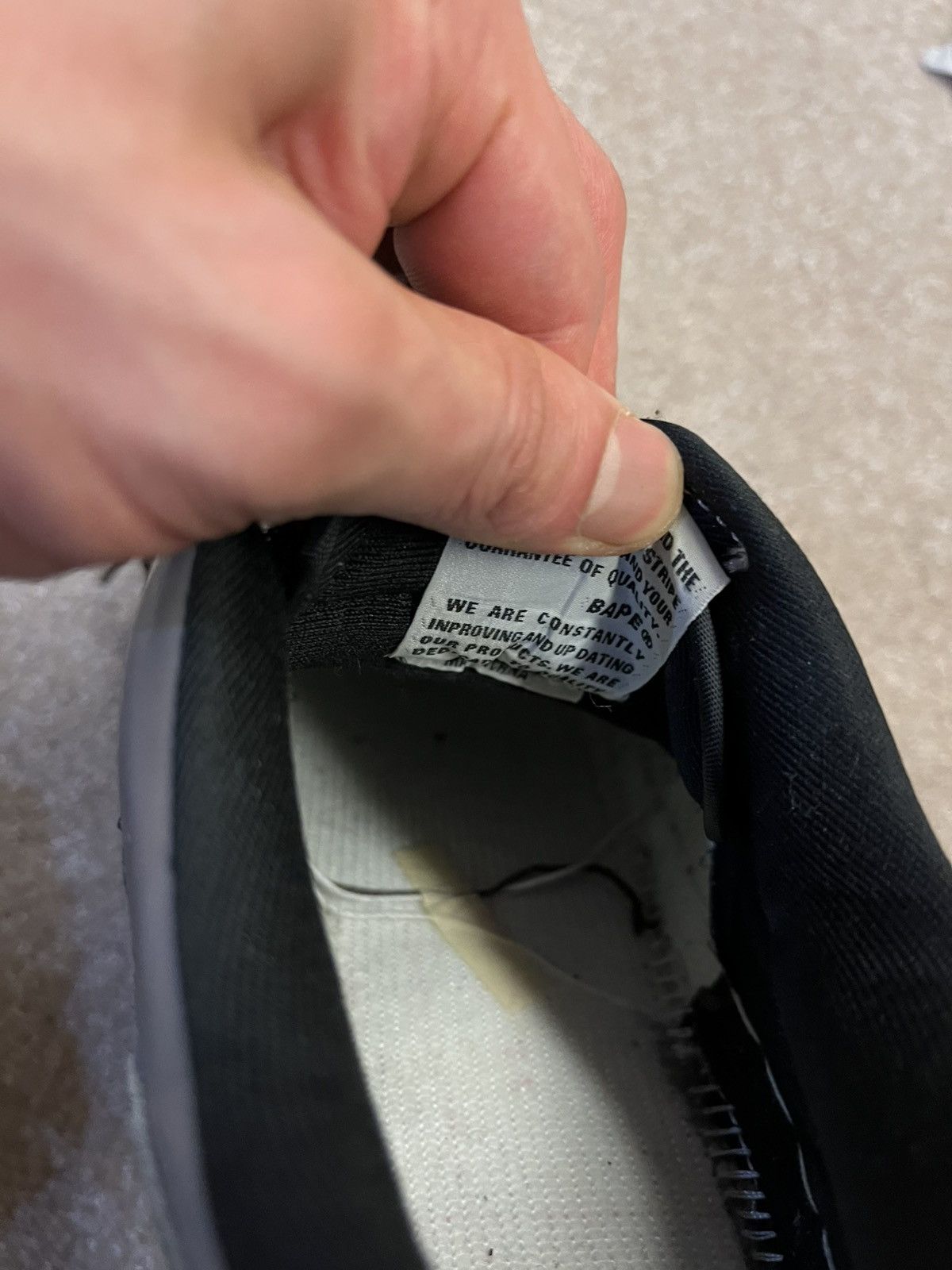 Bape × Kaws bape x kaws chomper bapesta shoes Size US 9 / EU 42 - 7 Thumbnail