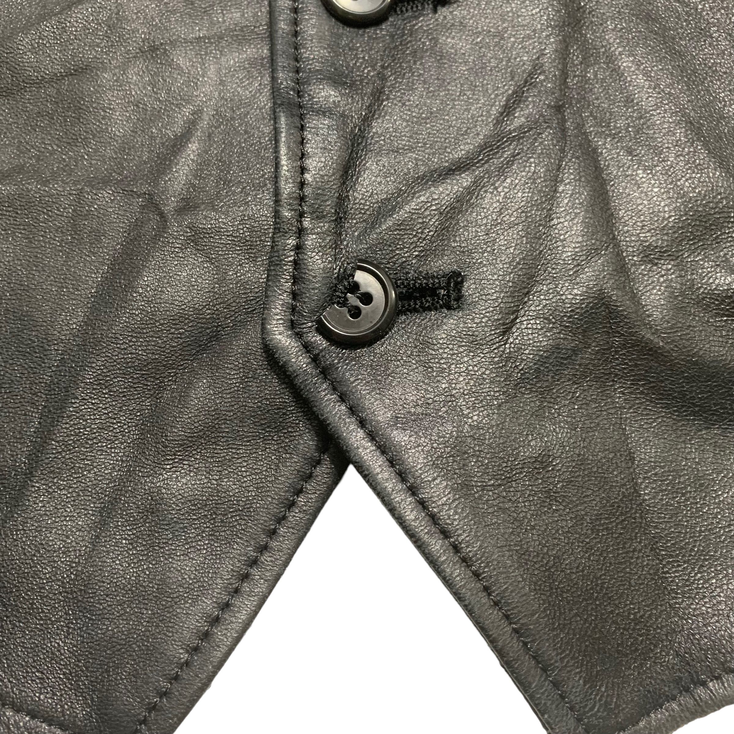 Balmain Balmain Paris Leather Vest Size US M / EU 48-50 / 2 - 4 Thumbnail