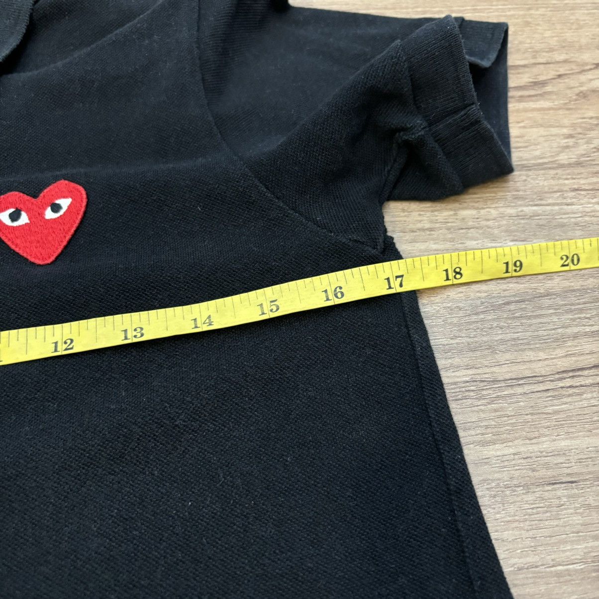 Comme des Garcons 2002 Comme Des Garcons Play Polo Shirt Size M / US 6-8 / IT 42-44 - 8 Thumbnail