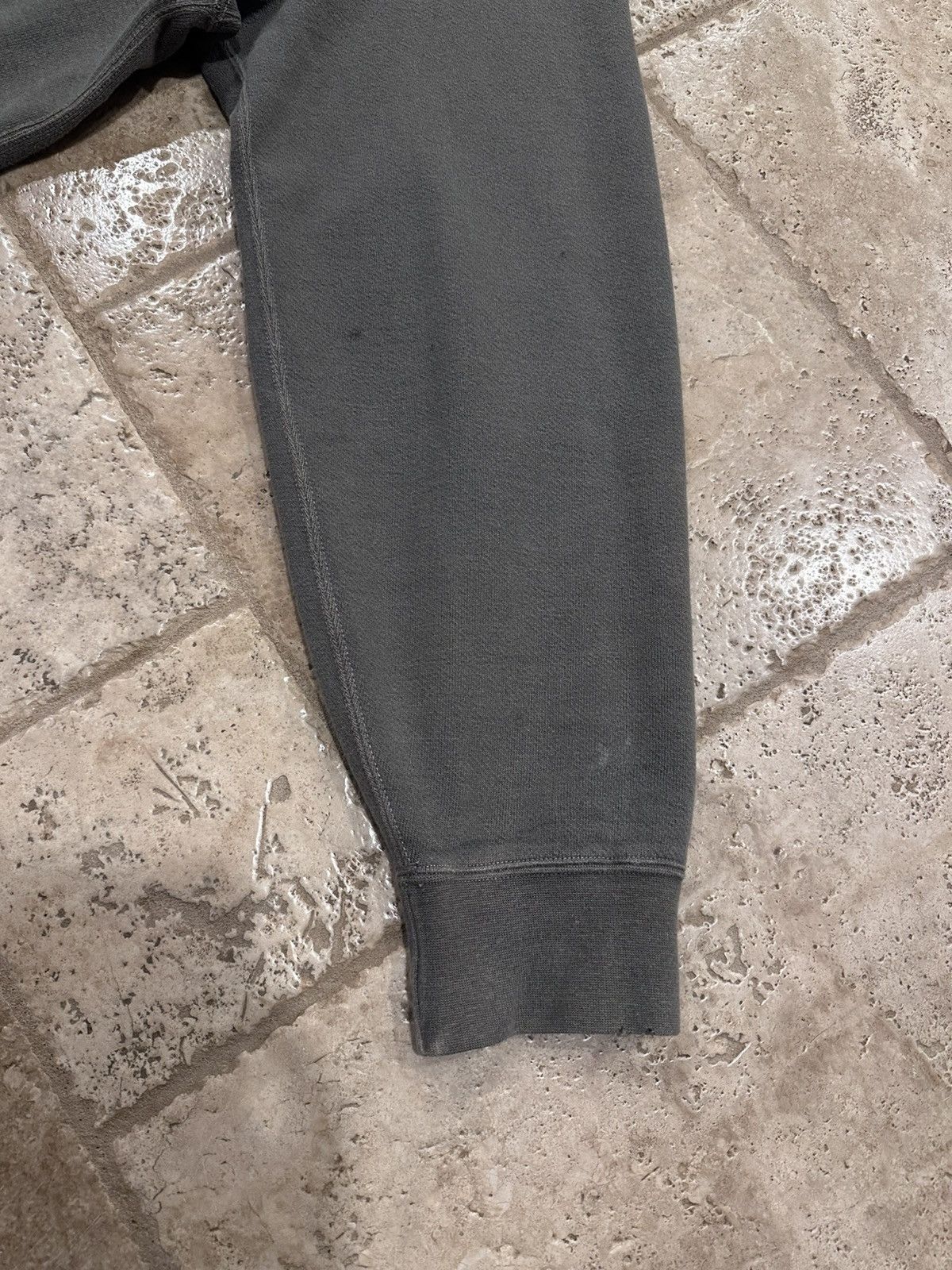 Japanese Brand Visvim Jumbo Olive Green Distressed Crash PO Faded Hoodie Size US XL / EU 56 / 4 - 5 Thumbnail