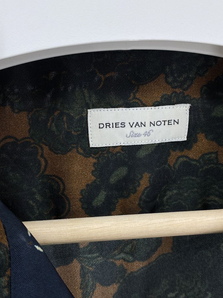 Dries Van Noten SS18 Split Print Shirt Size US S / EU 44-46 / 1 - 3 Thumbnail