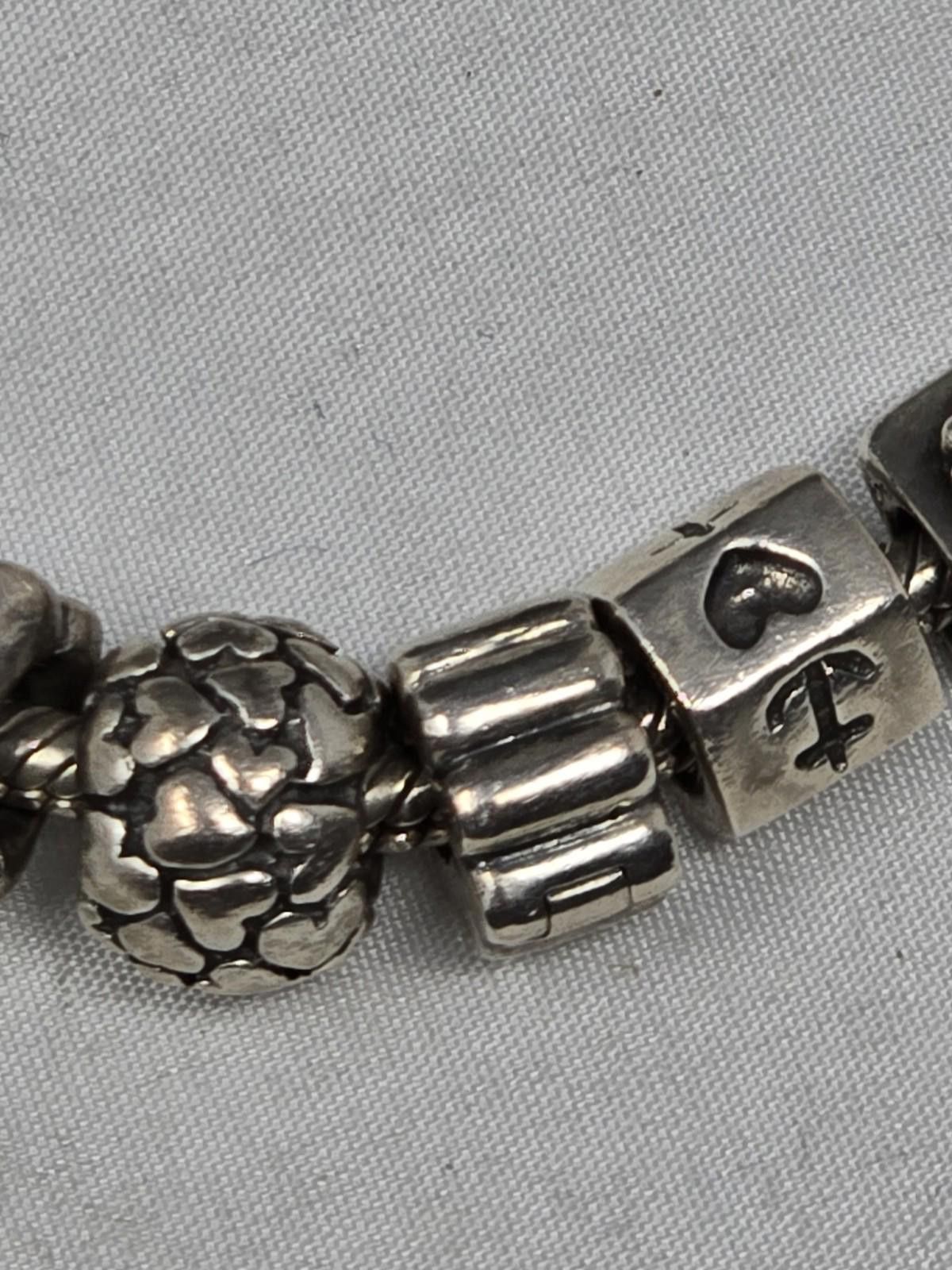 pandora Rare Pandora 14k Sterling 19 Charm Bracelet 7 Lots Retired Size ONE SIZE - 7 Thumbnail