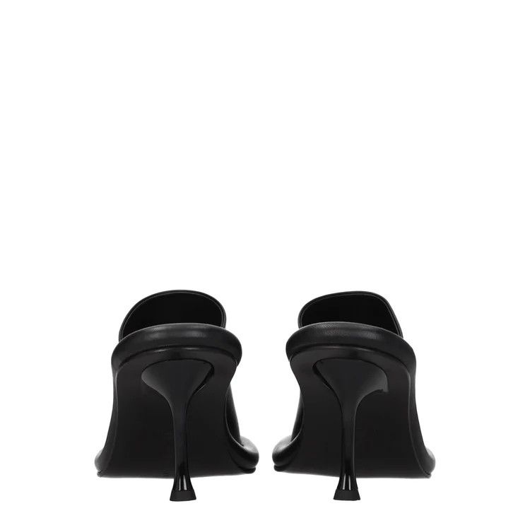 JW Anderson ob1o1e1124 Leather Sandals in Black Size US 10 / IT 40 - 5 Thumbnail