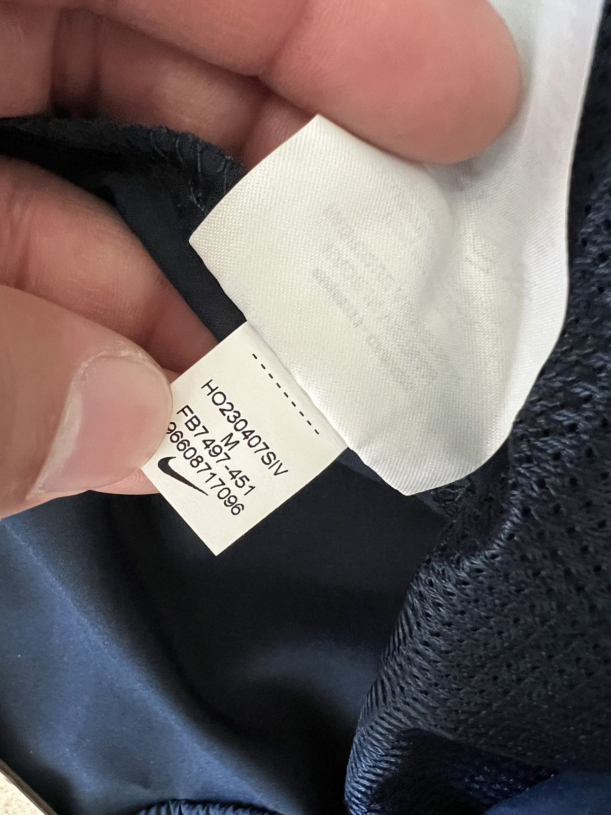 Nike Nike Form Dri-FIT Tapered Versatile Blue Pants Size US 30 / EU 46 - 10 Thumbnail
