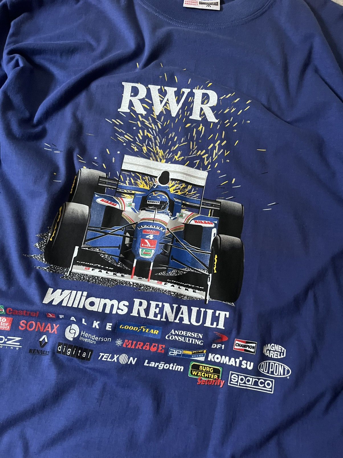 Formula 1 Vintage Formula 1 Rothmans Williams Renault F1 Racing Tee Size US L / EU 52-54 / 3 - 4 Thumbnail