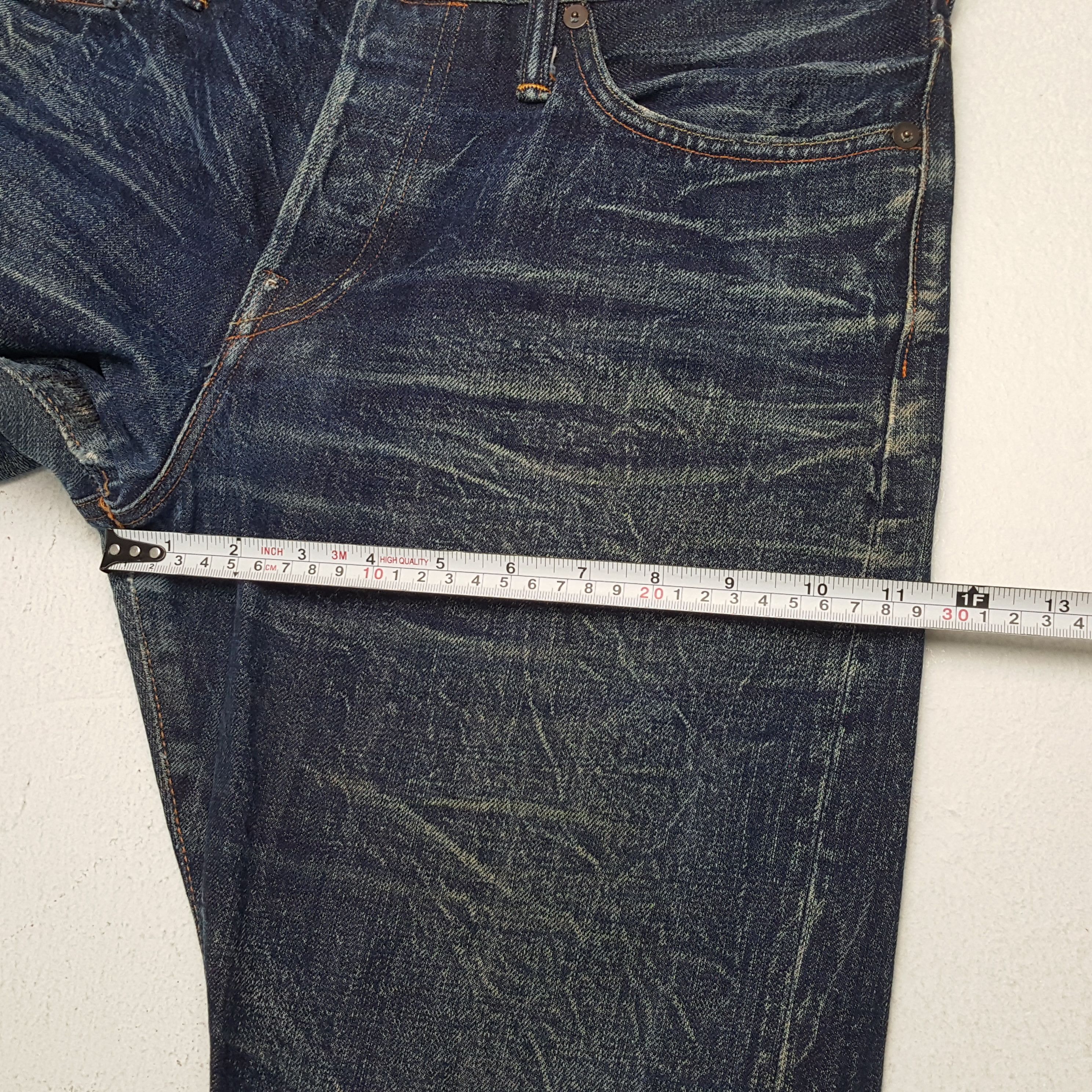 Evisu × Japanese Brand × Vintage Vintage EVISU Japanese Brand Daicock Custom Style Jeans Size US 31 - 9 Thumbnail