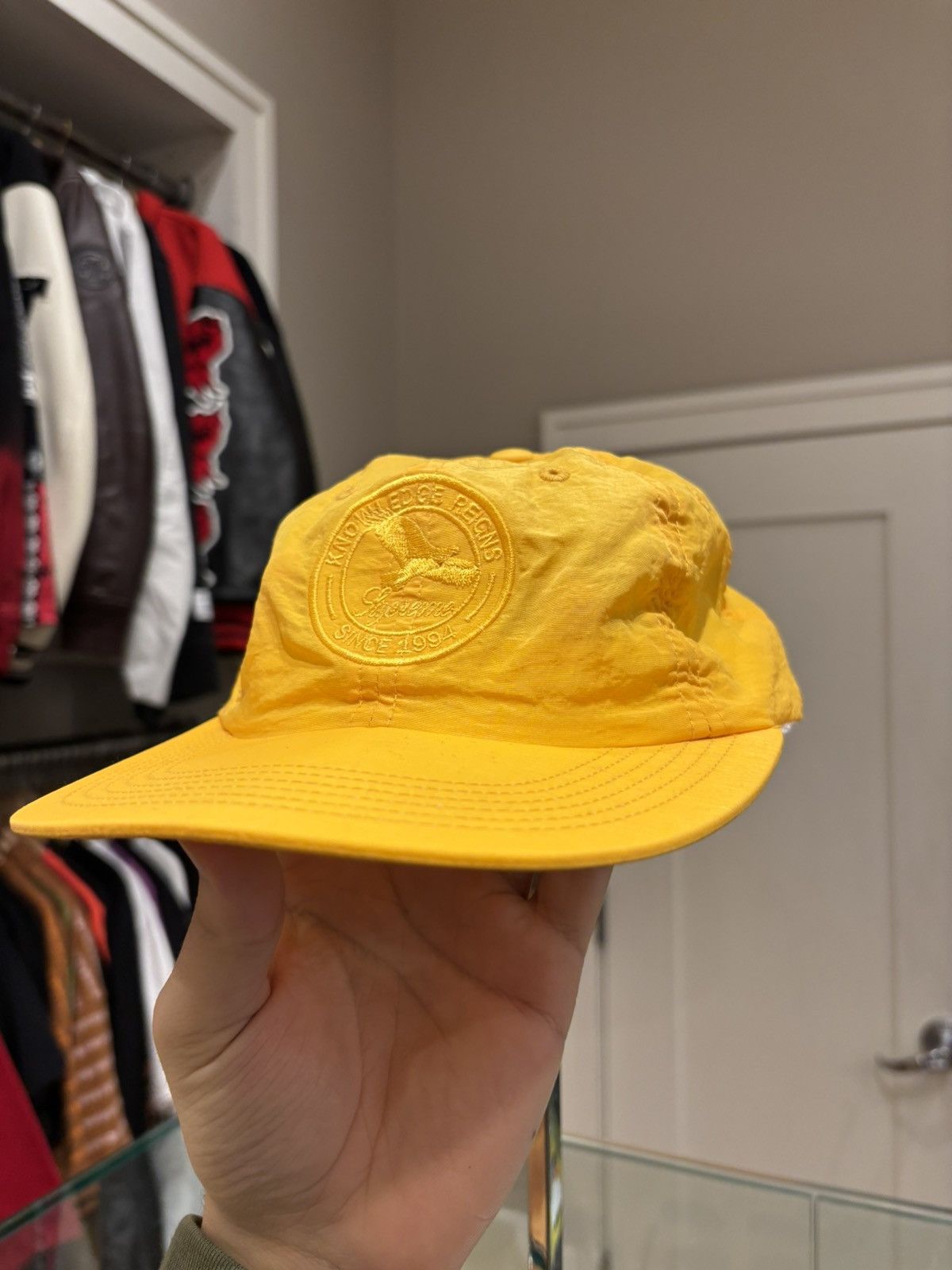 Supreme Supreme ss16 Wildlife 6-Panel Nylon Knowledge Reigns Cap Size ONE SIZE - 1 Thumbnail