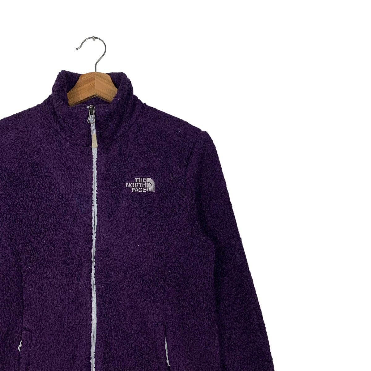 The North Face THE NORTH FACE Embroidery Logo Purple Fleece #1850-C80 Size S / US 4 / IT 40 - 5 Thumbnail