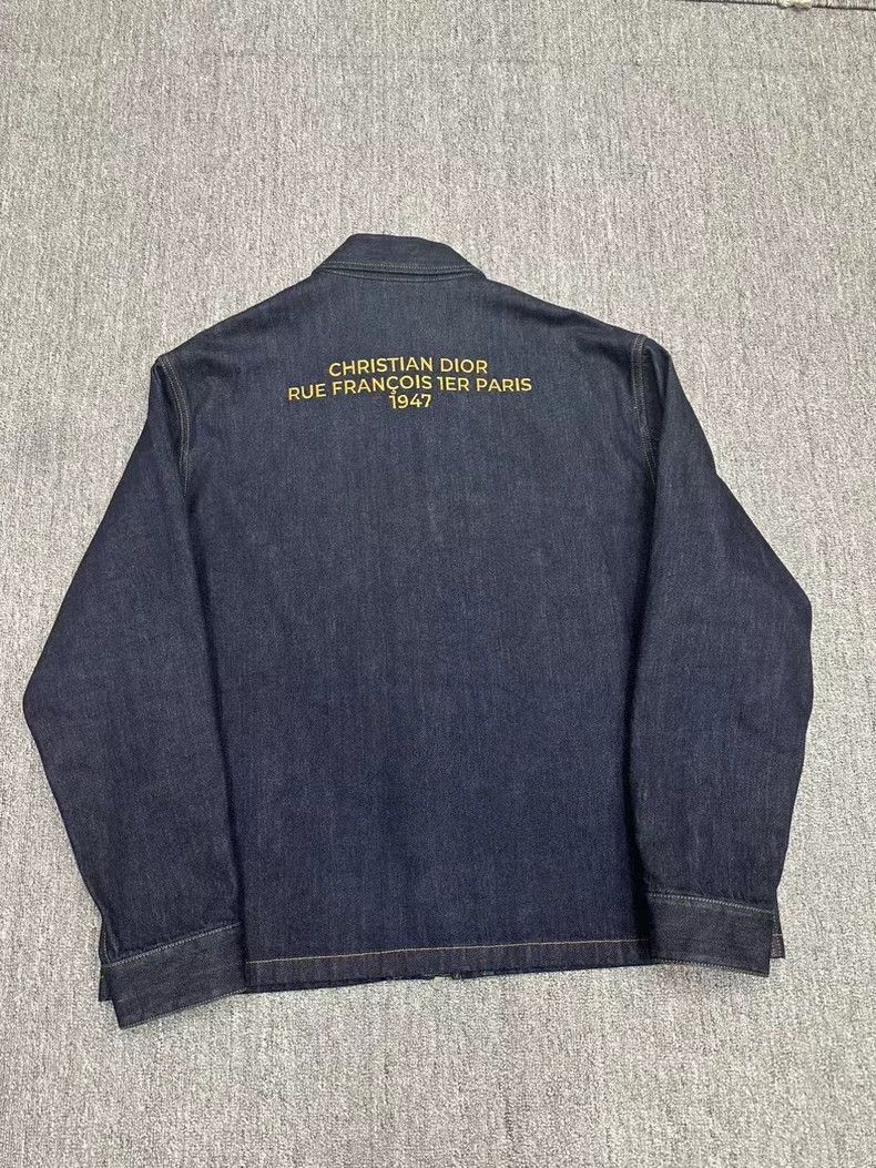 Dior Dior New embroidered denim jacket 2501-Nextarrow Size US XL / EU 56 / 4 - 2 Thumbnail