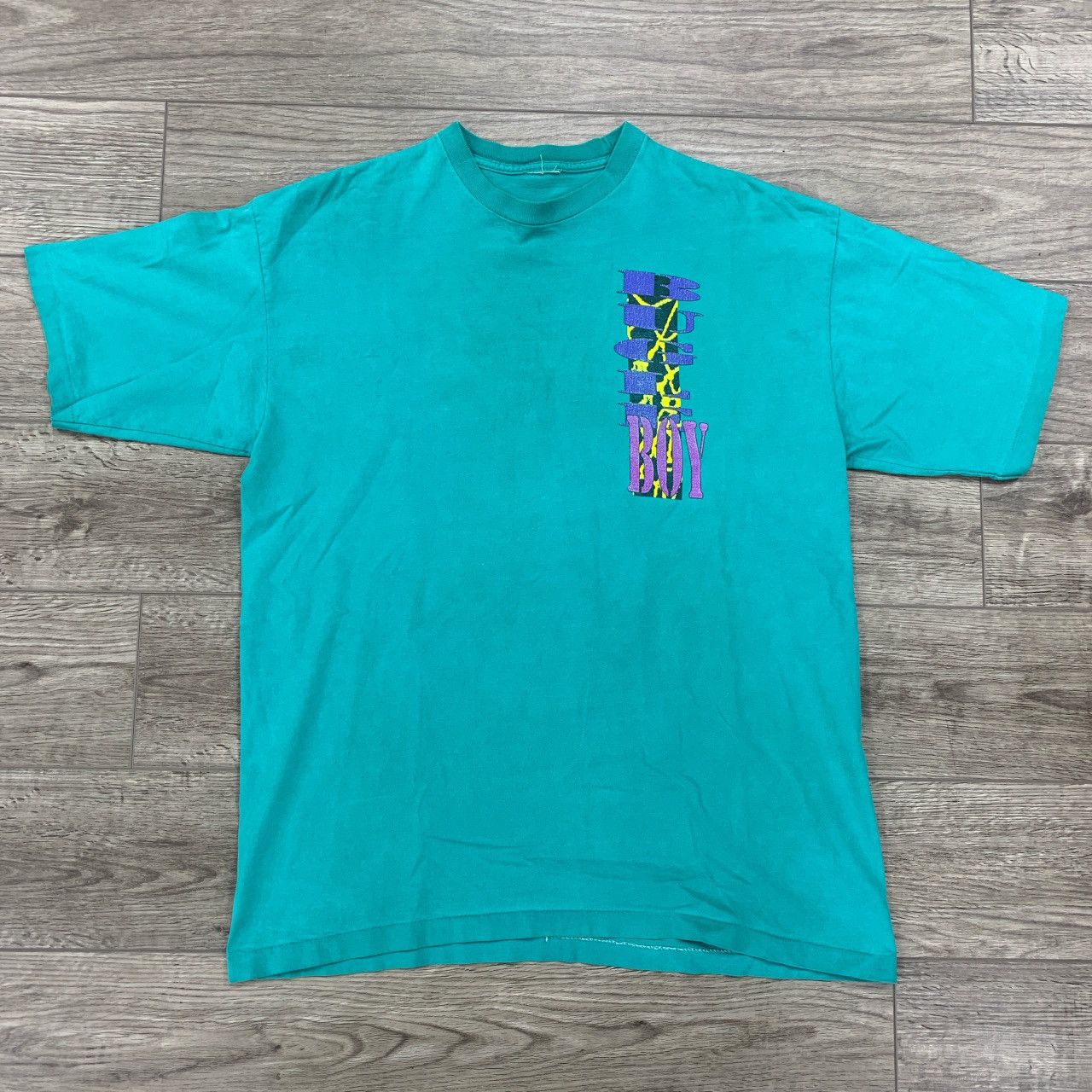 Bugle Boy × Vintage Vintage 90s Bugle Boy Nothing But Net Graphic Tee Size L Size US L / EU 52-54 / 3 - 1 Thumbnail