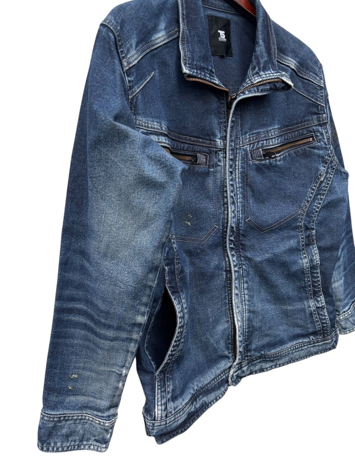 Other TS Design Bleached Works Denim Jacket Size US M / EU 48-50 / 2 - 6 Thumbnail