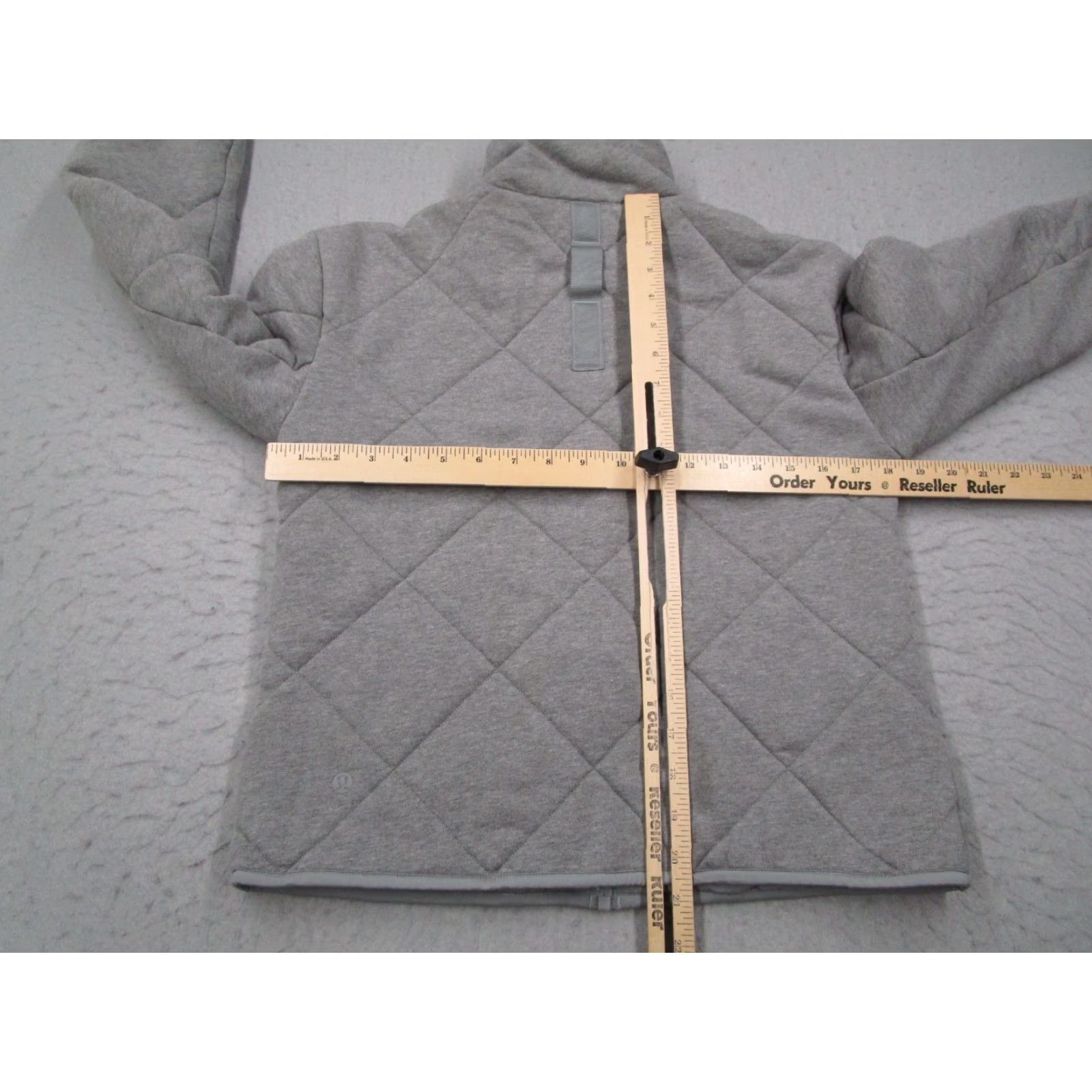 Lululemon Lululemon Jacket Women 6 Gray Reversible Quilted Full Zip Bomber Active Travel Size M / US 6-8 / IT 42-44 - 6 Thumbnail