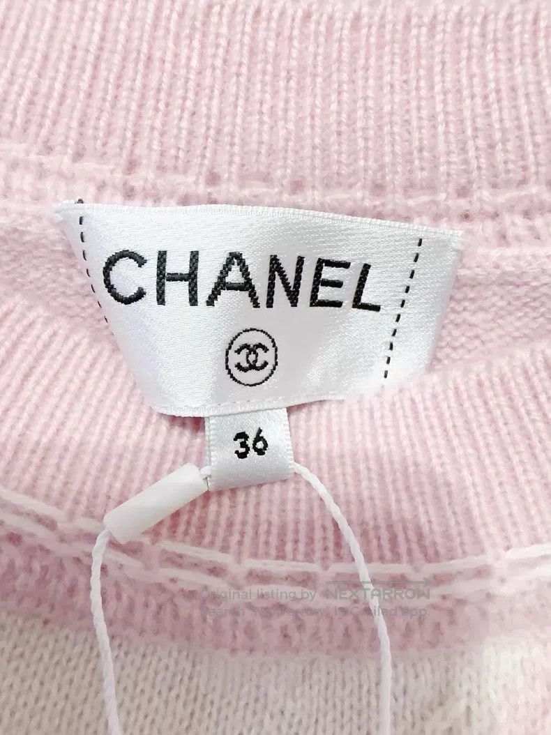 Chanel Chanel 24C Cherry Pink Sweater Size XS / US 0-2 / IT 36-38 - 4 Thumbnail