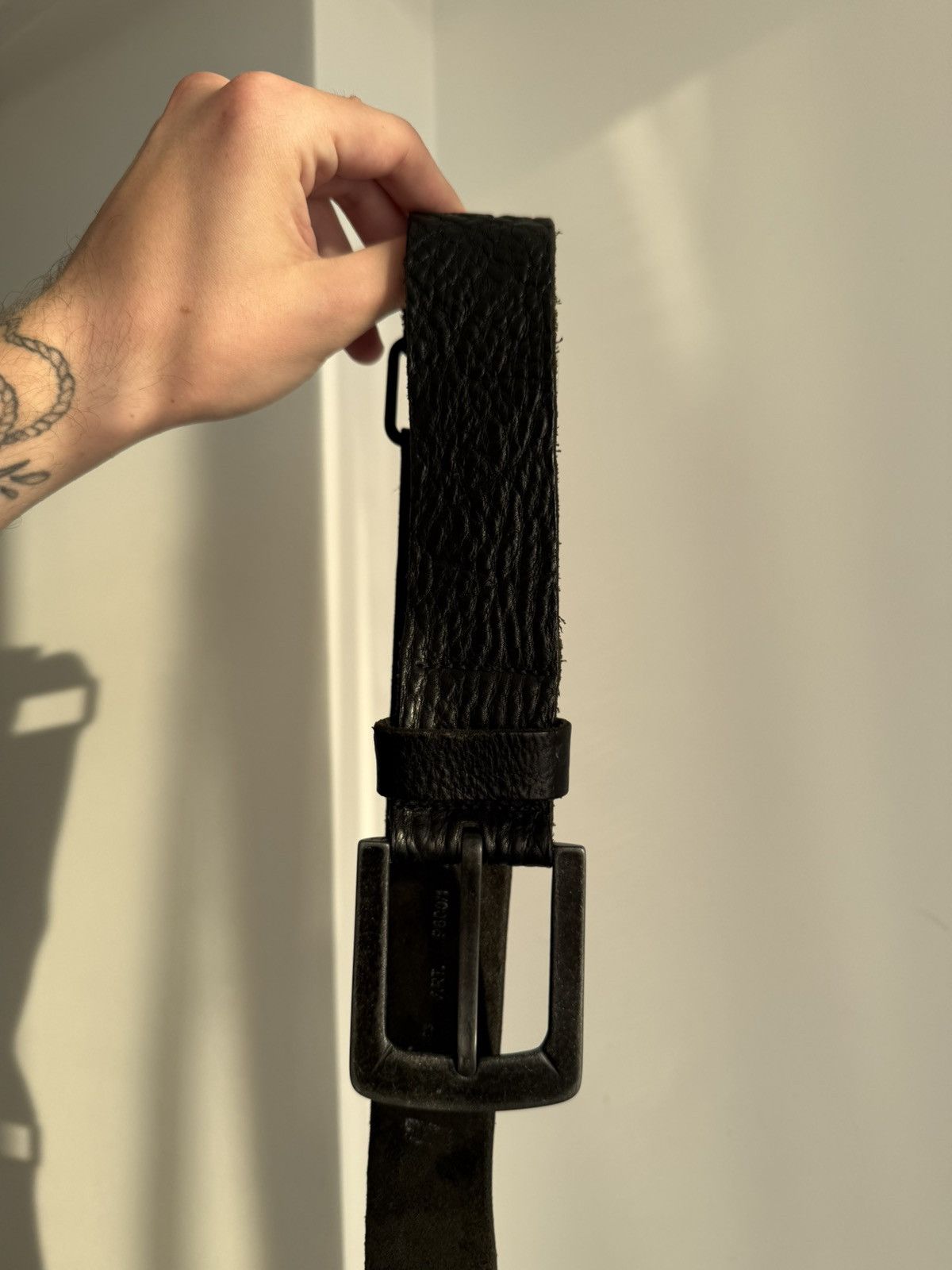 Levi's Rare Levi’s Superior Vintage Cow Leather Avant Garde Belt Size ONE SIZE - 4 Thumbnail