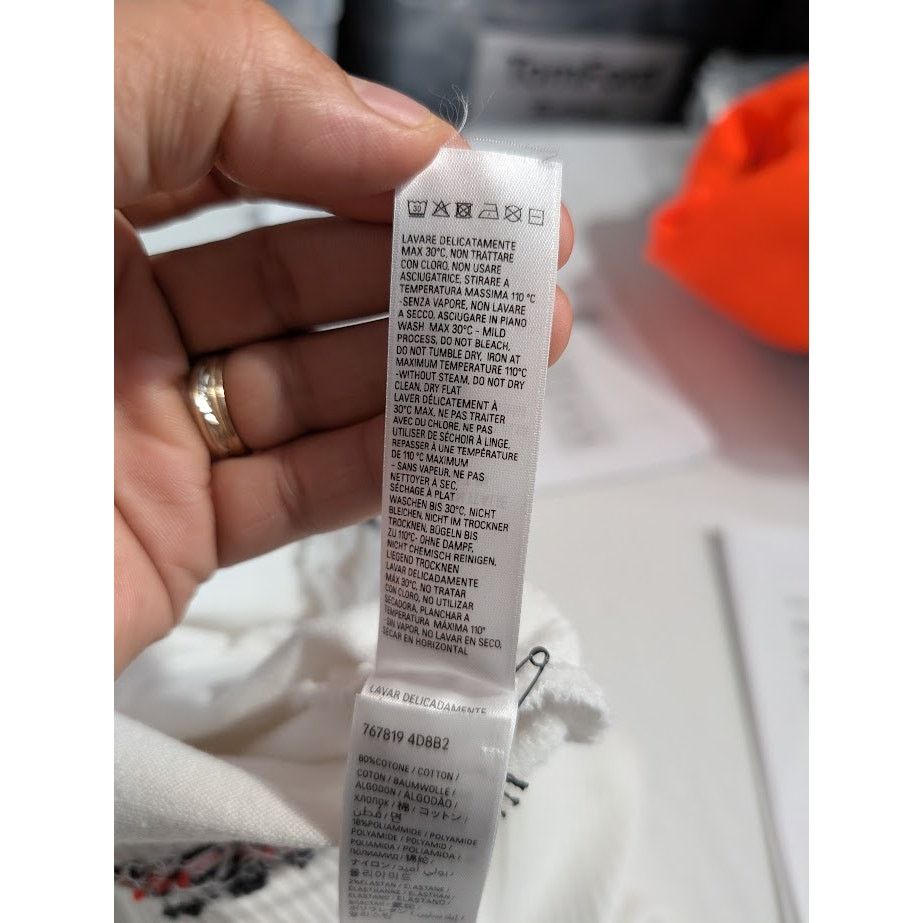 Balenciaga o1rshd1 Socks Jumper Political Tennis Socks in White Size US S / EU 44-46 / 1 - 16 Thumbnail