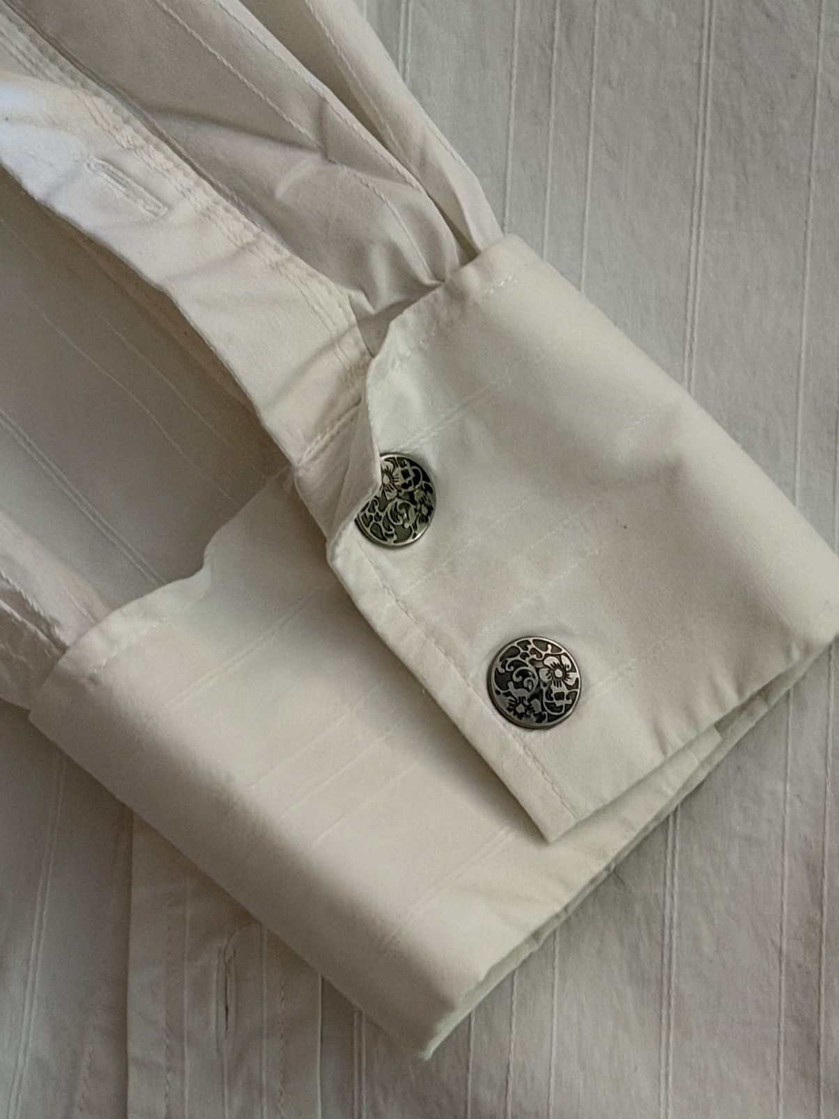 7Diamonds vintage - avante garde - neo gothic long sleeve button up Size US L / EU 52-54 / 3 - 4 Thumbnail