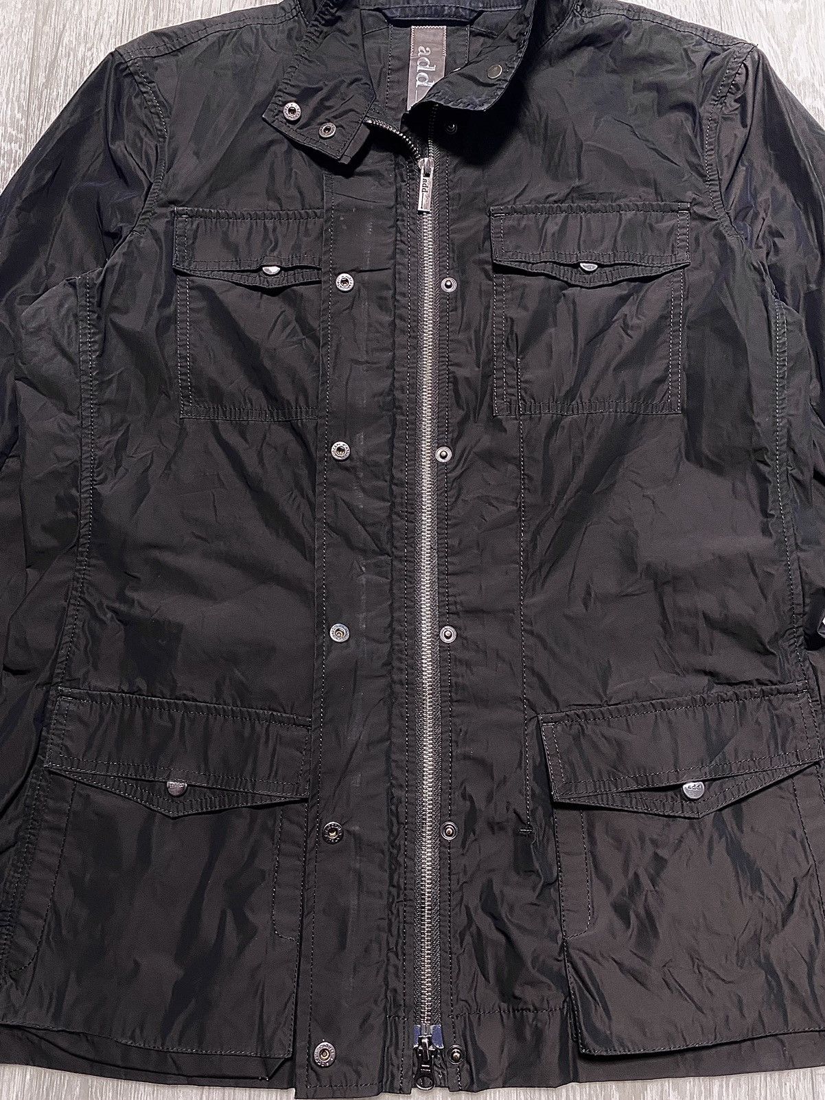 Add Add Italy Chocolate Brown M 65 Shimmer Nylon Light Jacket Size US M / EU 48-50 / 2 - 14 Thumbnail
