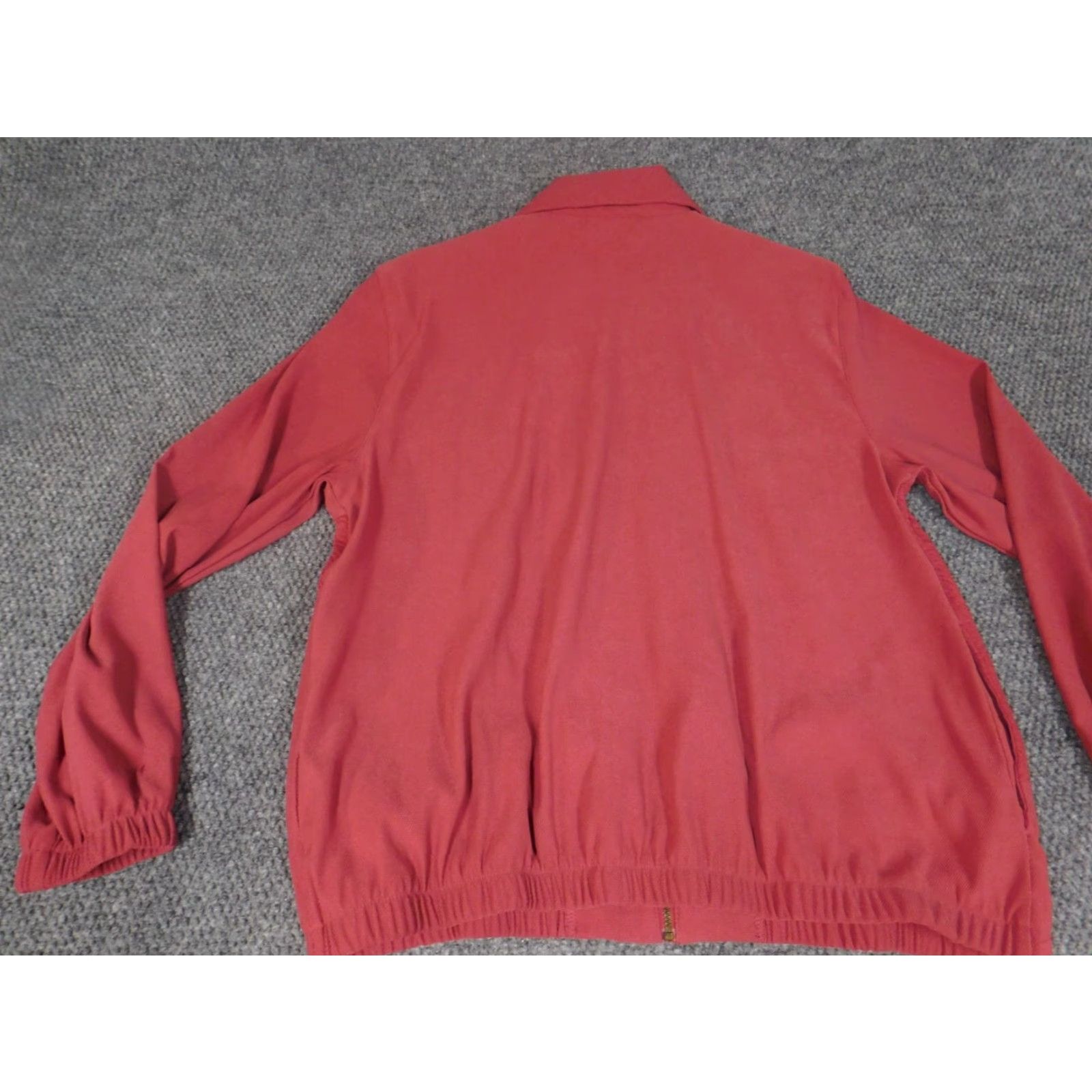 Vintage Alfred Dunner Jacket Womens Medium Pink Floral Full Zip Stretch Knit Embroidered 14 Regular Fallout Peanuts Model N/A No - Size XL / US 12-14 / IT 48-50 - 7 Thumbnail