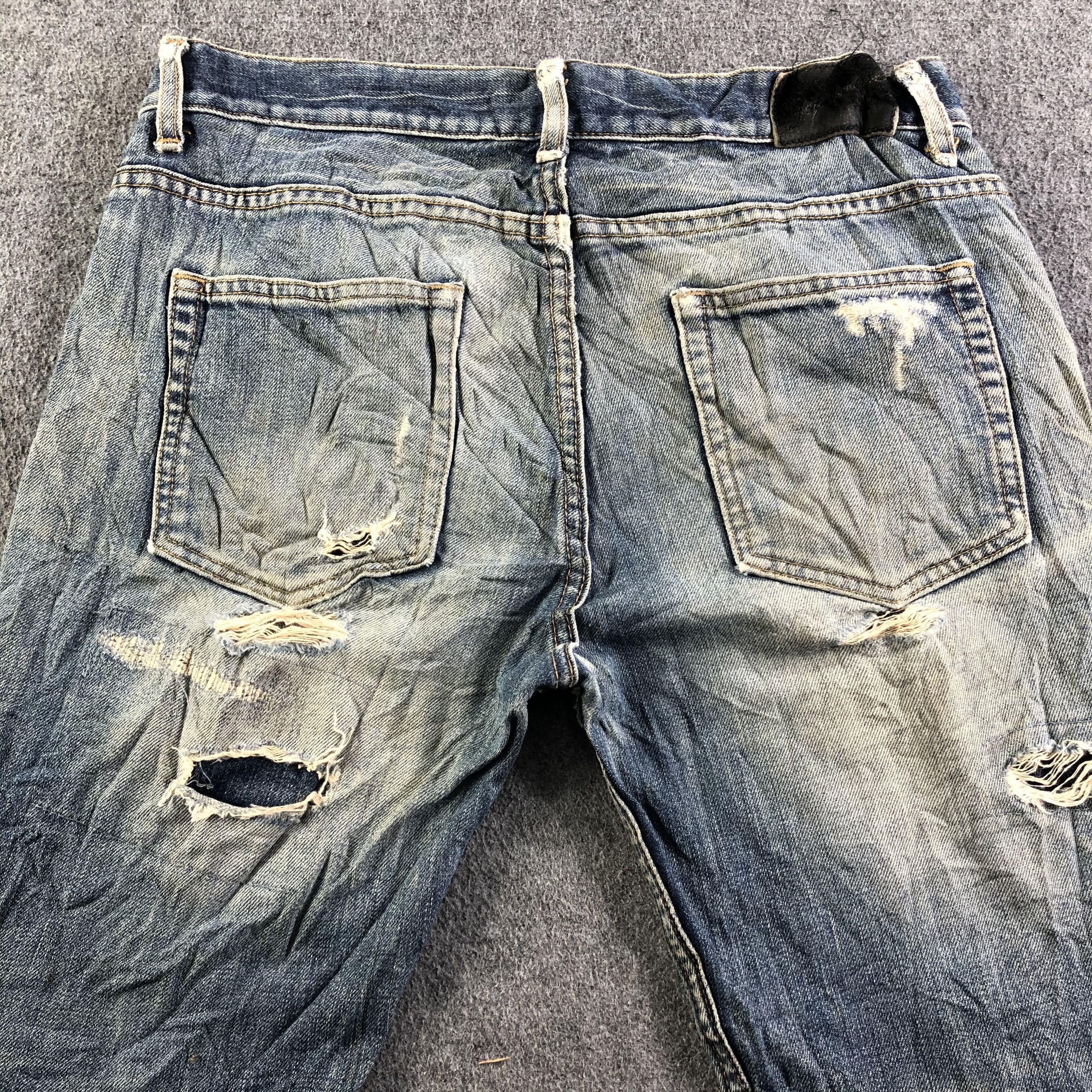 JACKROSE Vintage Jack Rose Wear Jeans-J3746 Size US 33 - 4 Thumbnail