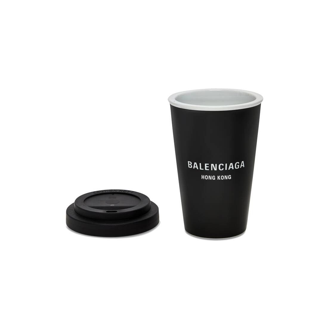 Balenciaga o1la1rc1a0825 Size: OS / Hong Kong Coffee Cup in Black Size ONE SIZE - 3 Thumbnail