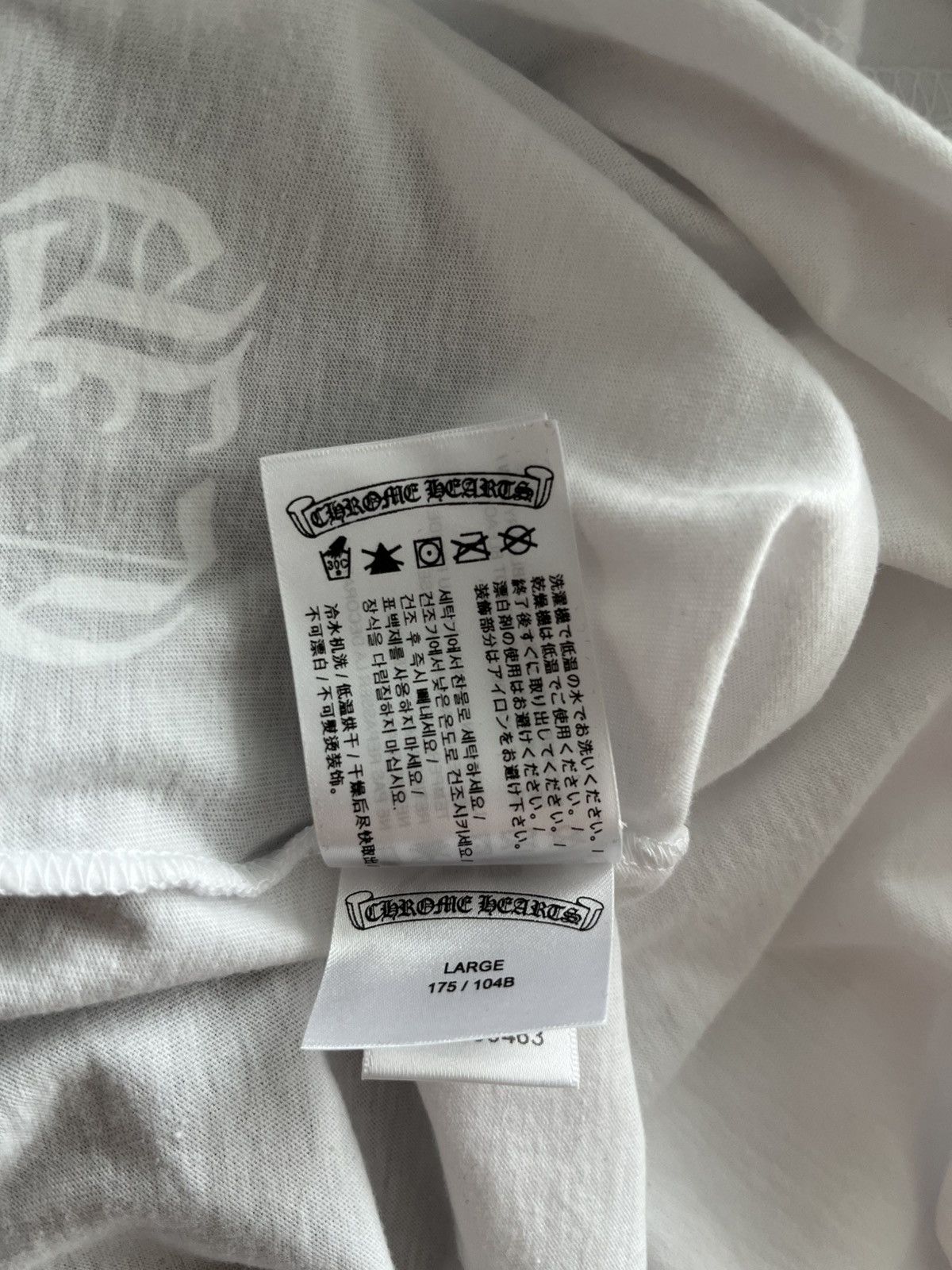 Chrome Hearts Brand New Chrome Hearts Logo Shirt Crewneck Limited Edition Size US L / EU 52-54 / 3 - 8 Thumbnail