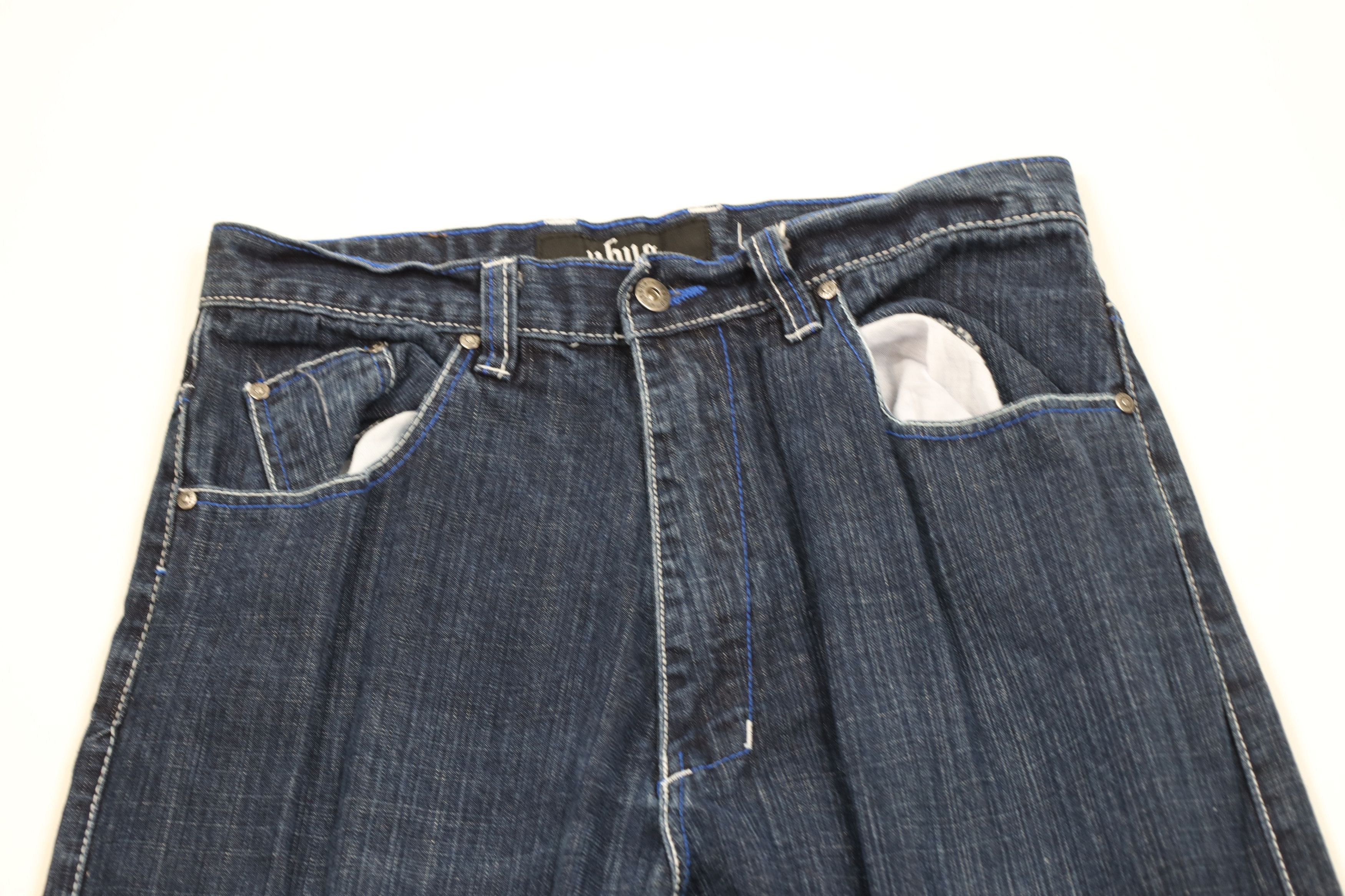 Vintage Vintage 90s Y2K Streetwear Baggy Loose Wide Leg Denim Jeans Size US 32 / EU 48 - 2 Thumbnail