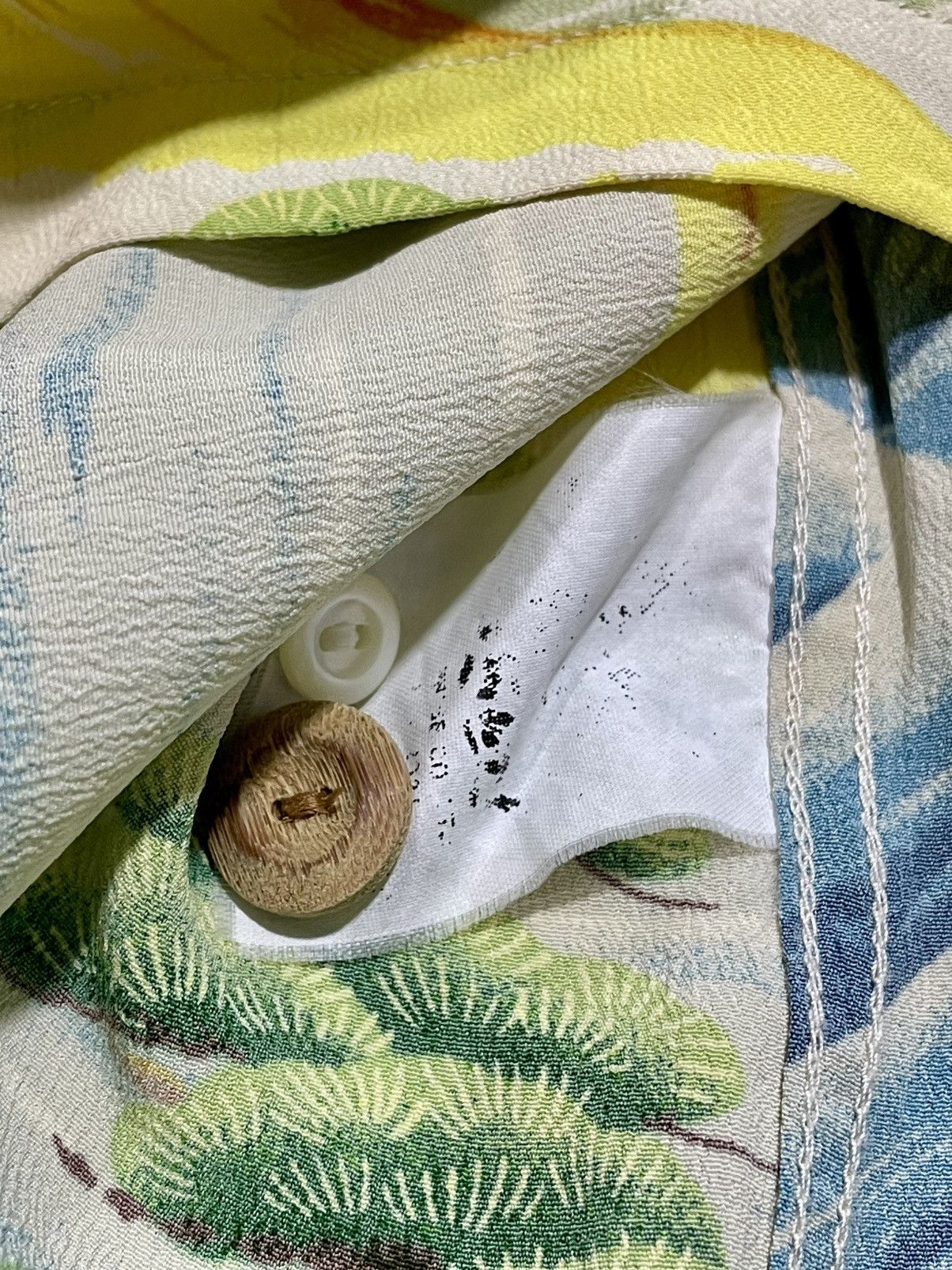 Sun Surf Kabe Crepe “Big Wave” Rayon Shirt Size US L / EU 52-54 / 3 - 6 Thumbnail