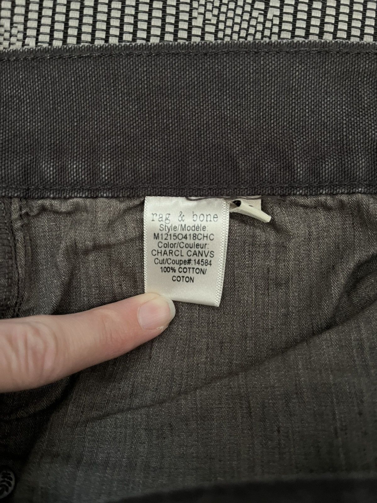 Rag & Bone Charcoal Jeans Size US 36 / EU 52 - 5 Thumbnail